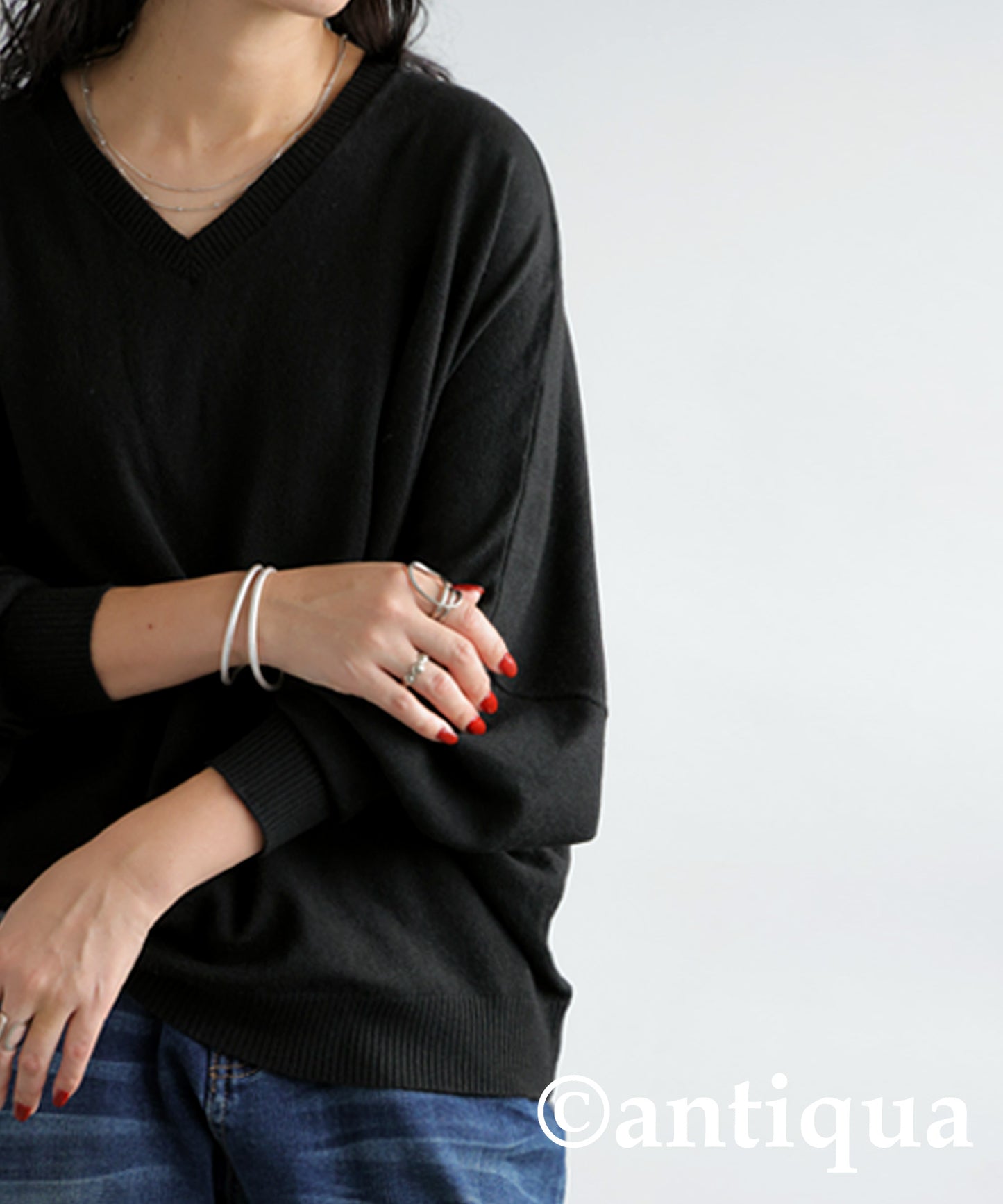 Cashmere Touch Dolman Knit Ladies