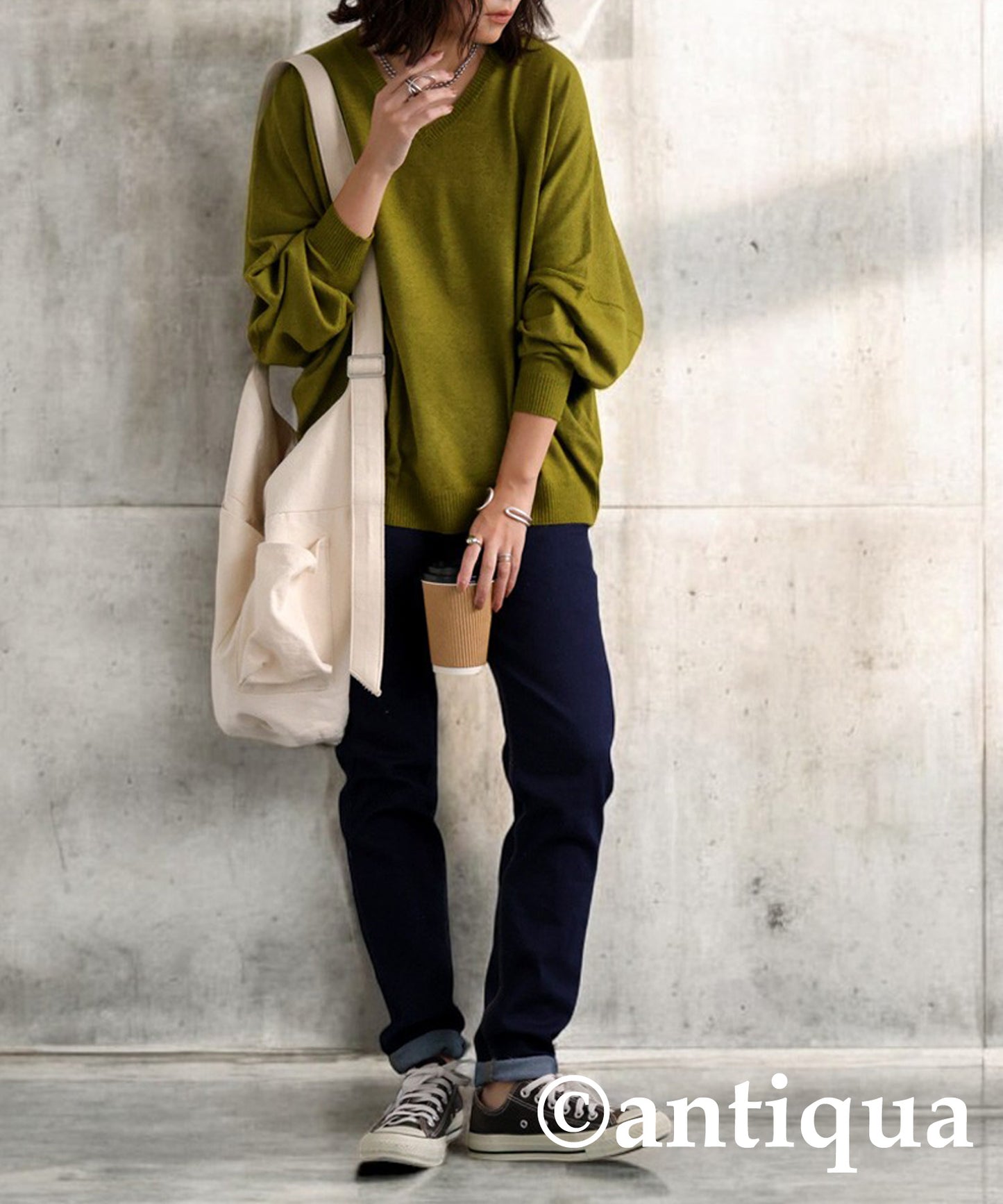 Cashmere Touch Dolman Knit Ladies