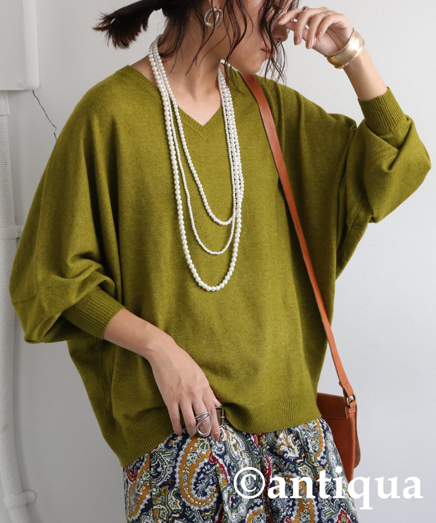 Cashmere Touch Dolman Knit Ladies