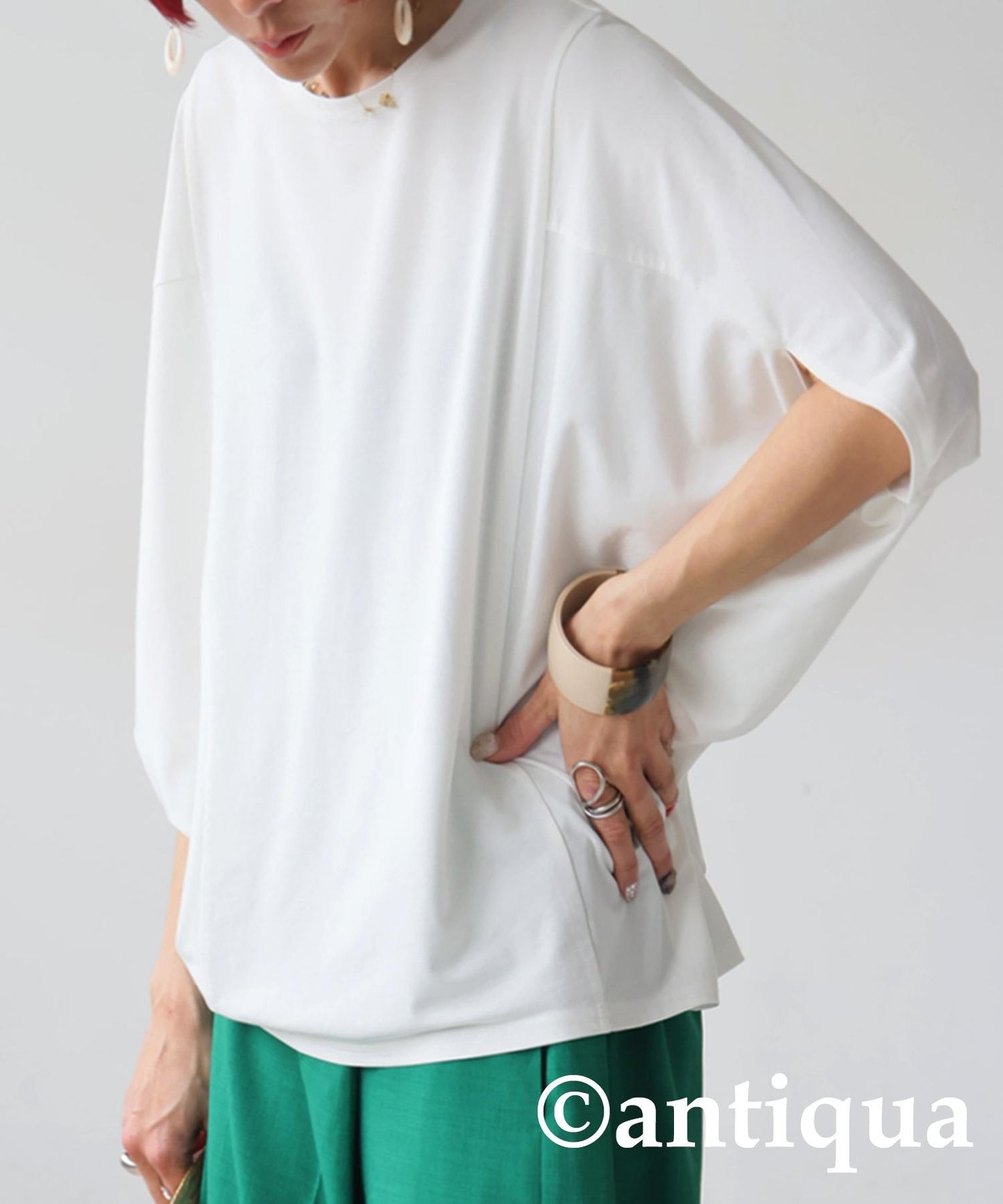 Ladies Cool Touch Deformed Dolman T-Shirt