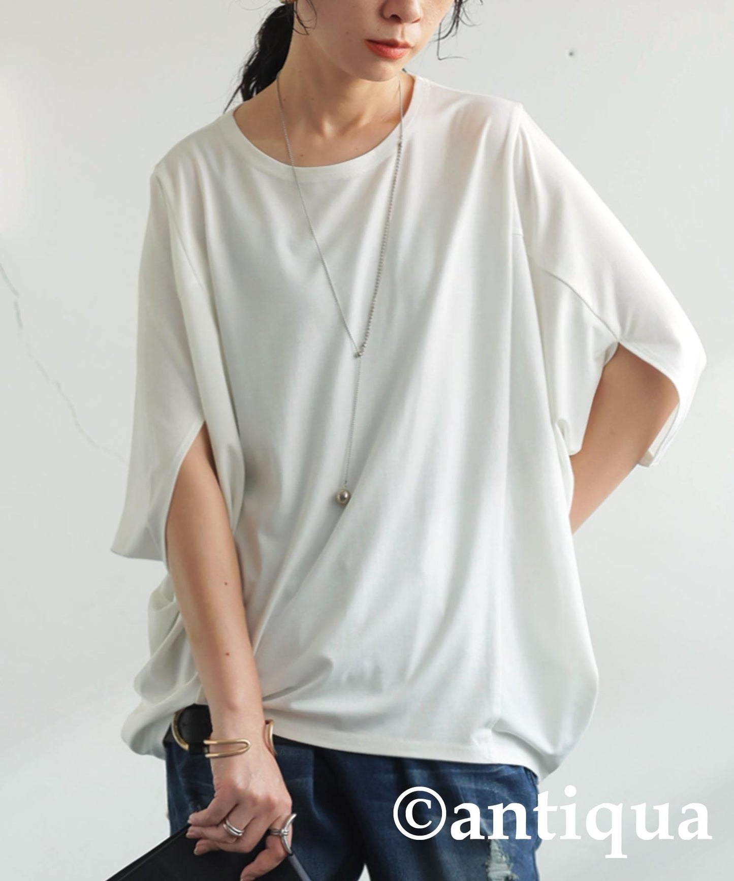 Ladies Cool Touch Deformed Dolman T-Shirt