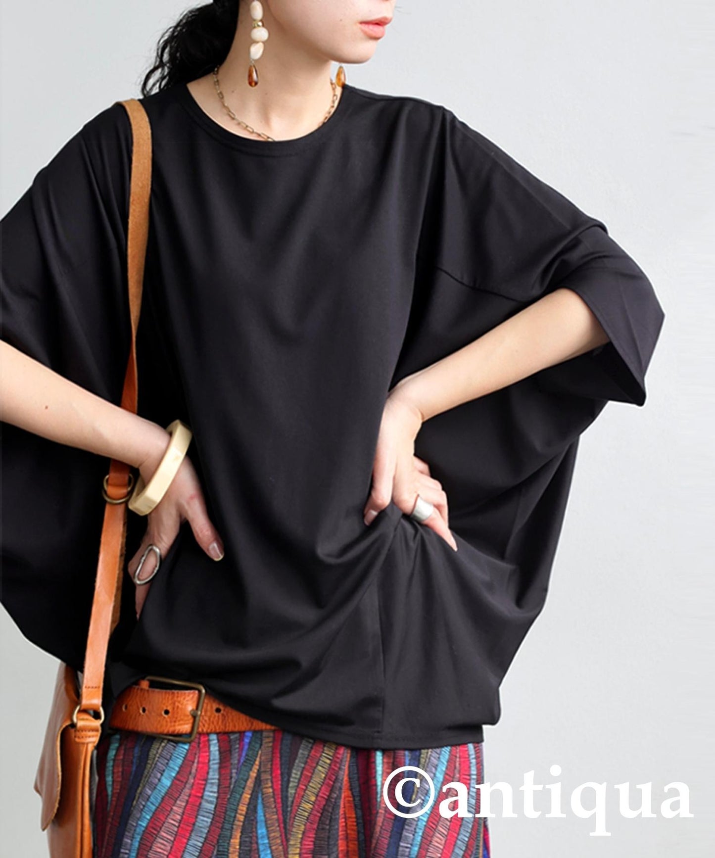 Ladies Cool Touch Deformed Dolman T-Shirt