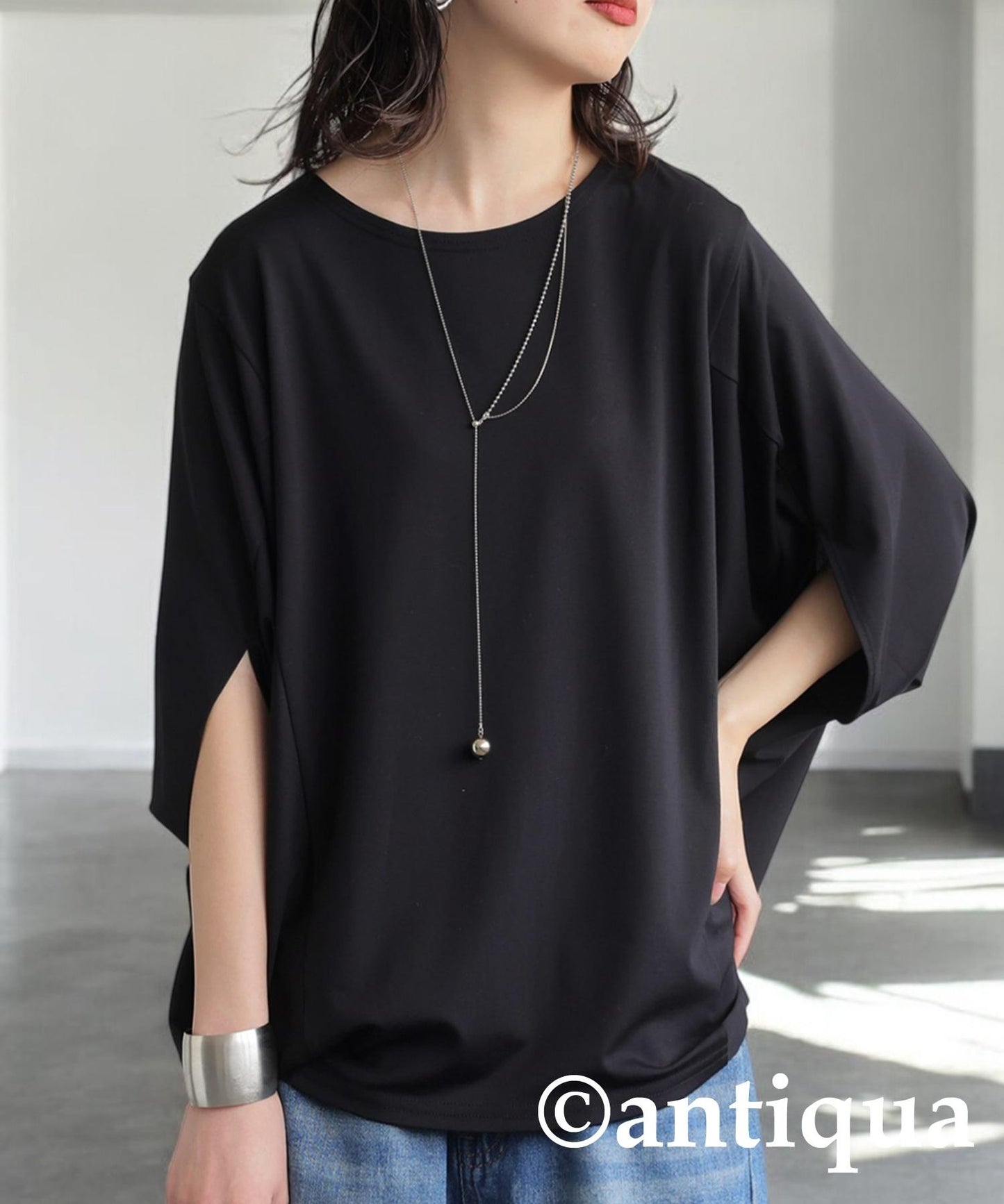 Ladies Cool Touch Deformed Dolman T-Shirt