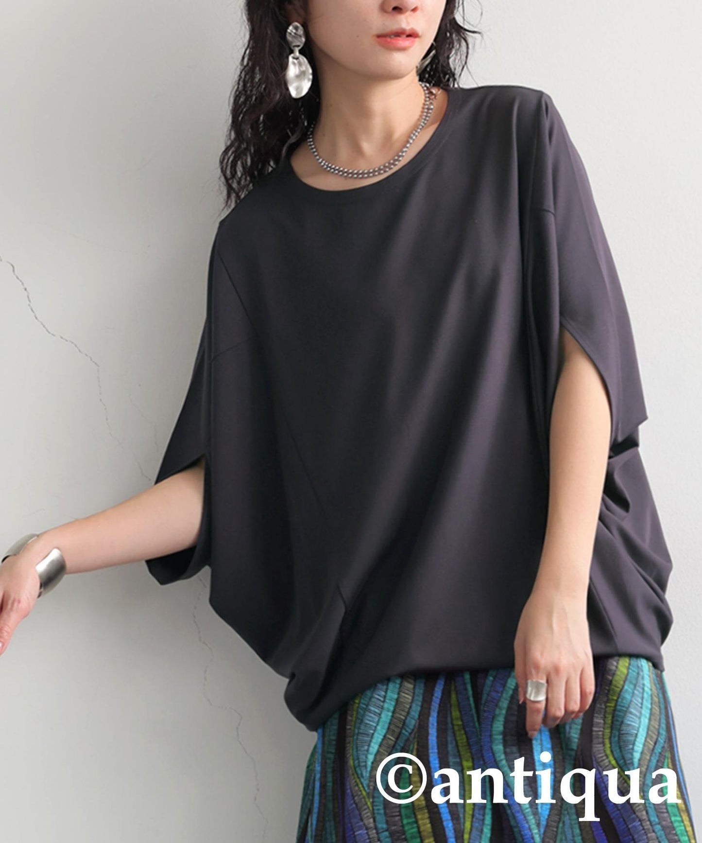 Ladies Cool Touch Deformed Dolman T-Shirt