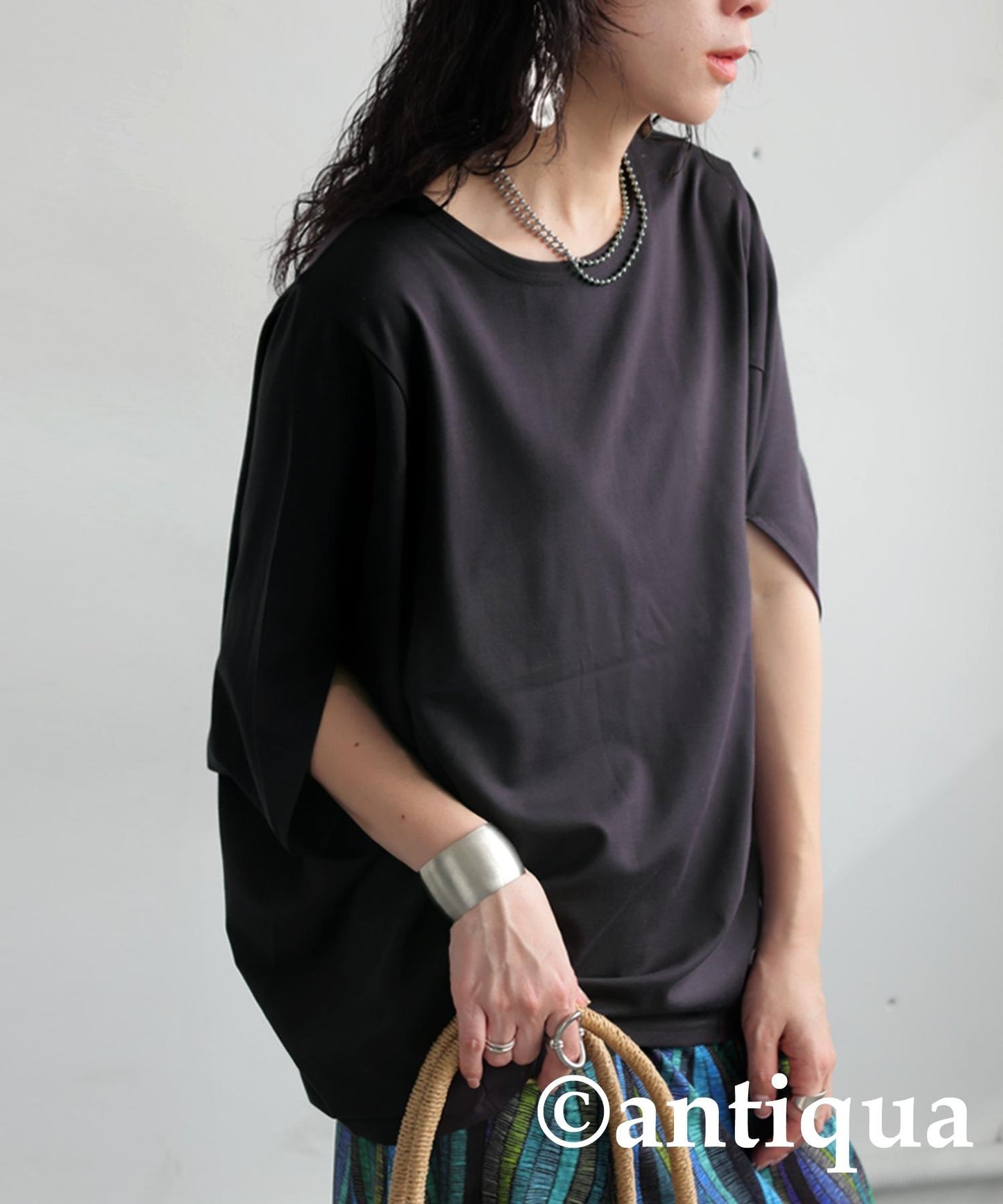 Ladies Cool Touch Deformed Dolman T-Shirt