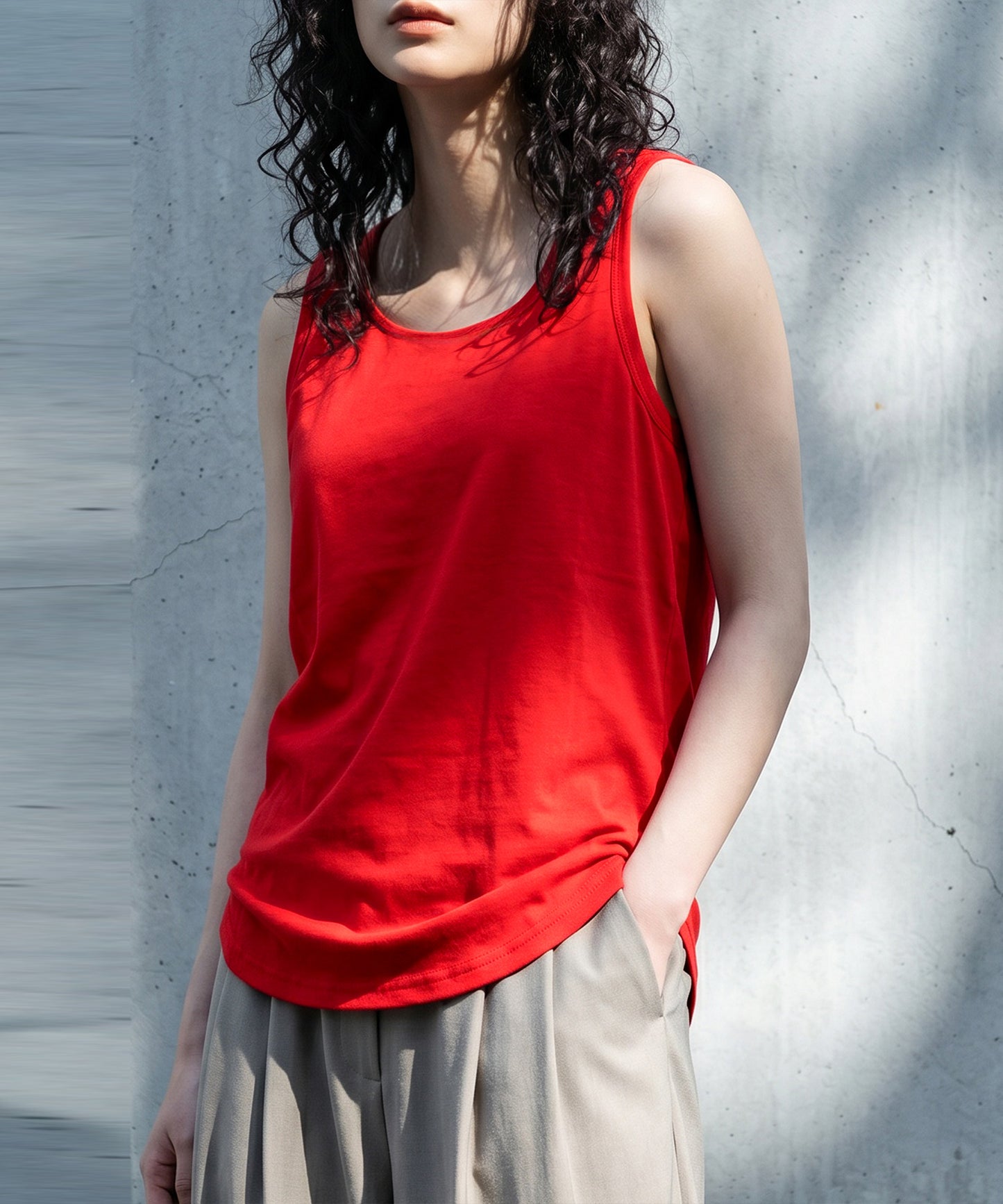 Ladies Cool Touch Tank Tops (Boat-Neck/Crew Neck)