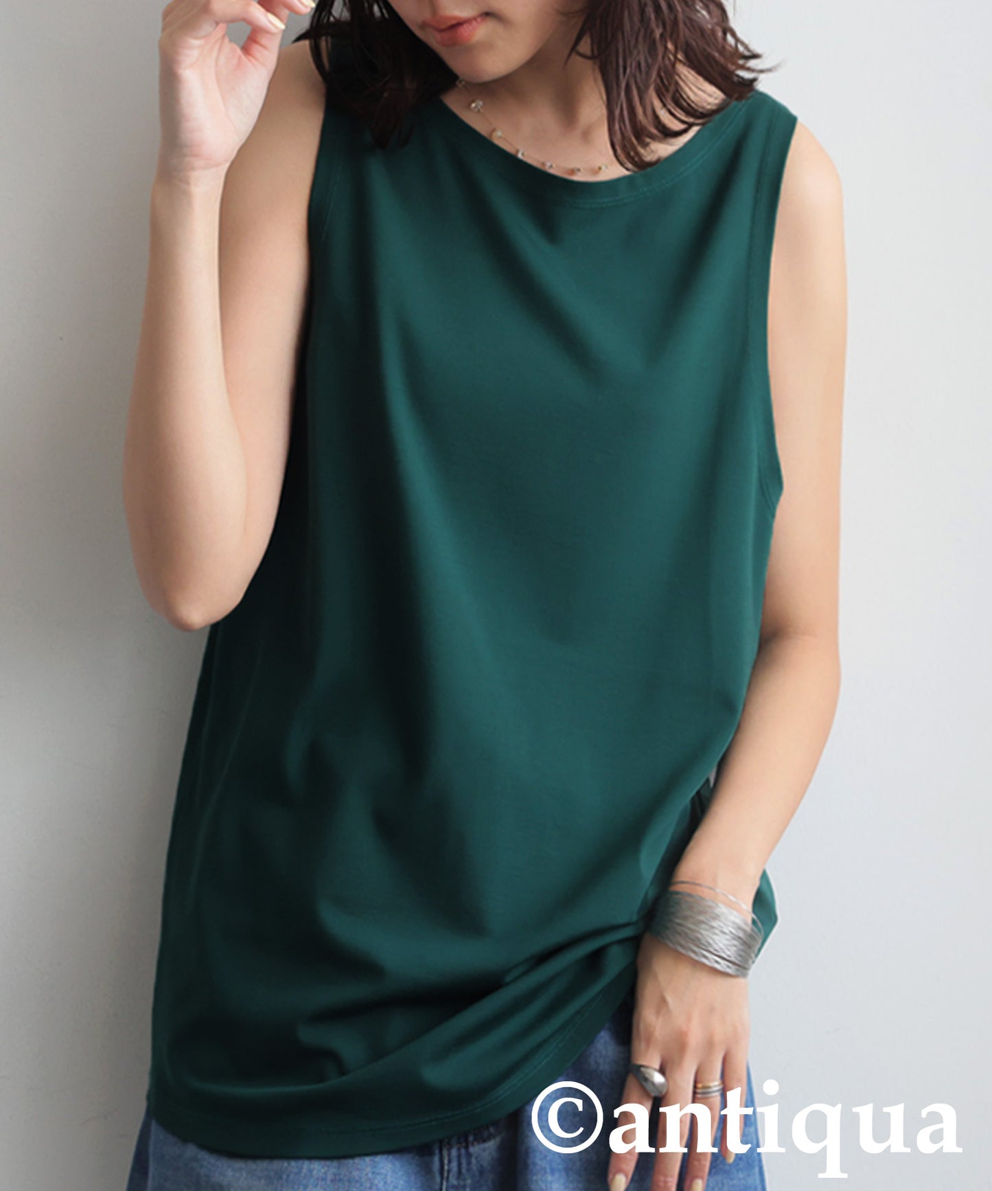 Ladies Cool Touch Tank Tops (Boat-Neck/Crew Neck)