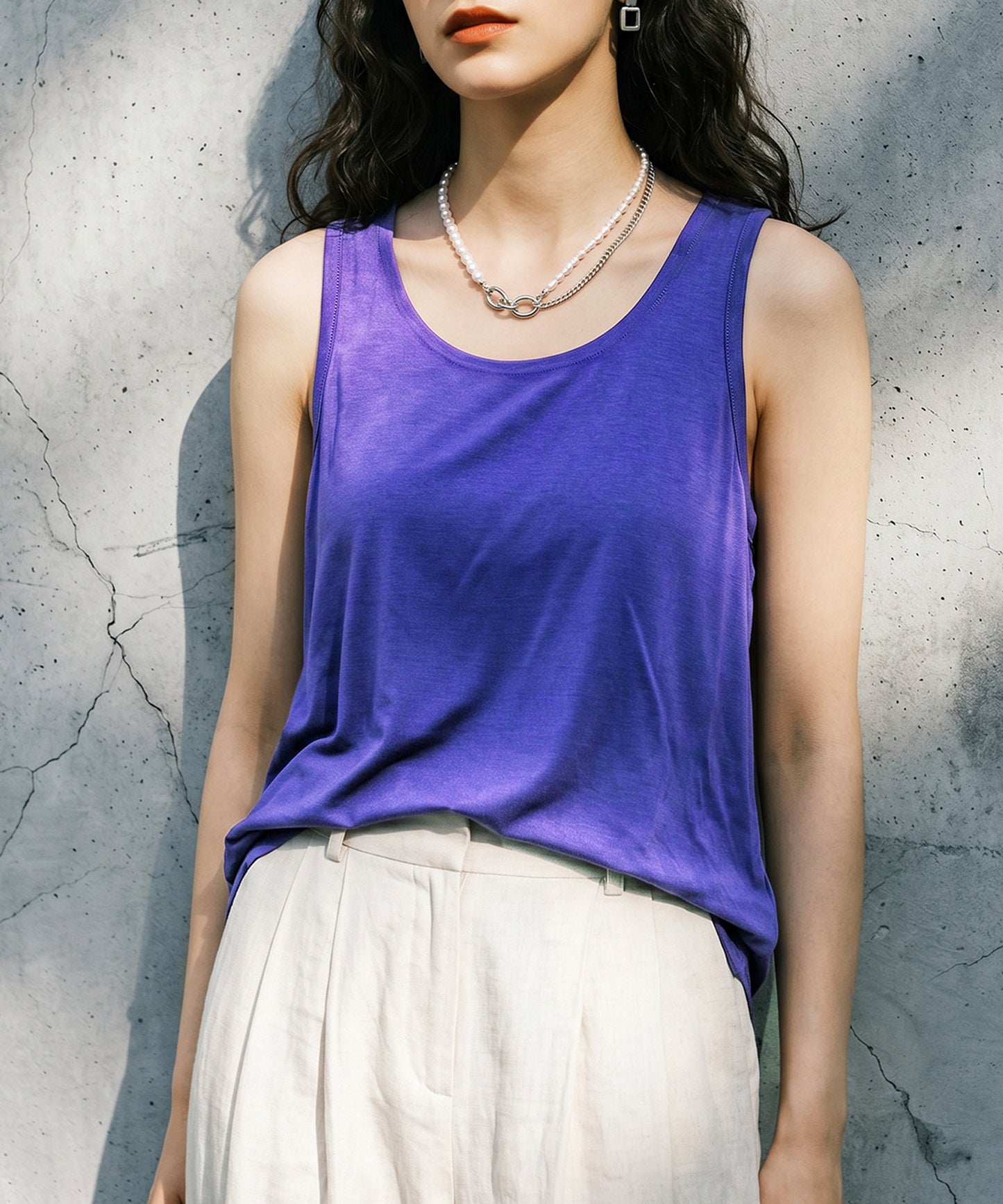 Ladies Cool Touch Tank Tops (Boat-Neck/Crew Neck)