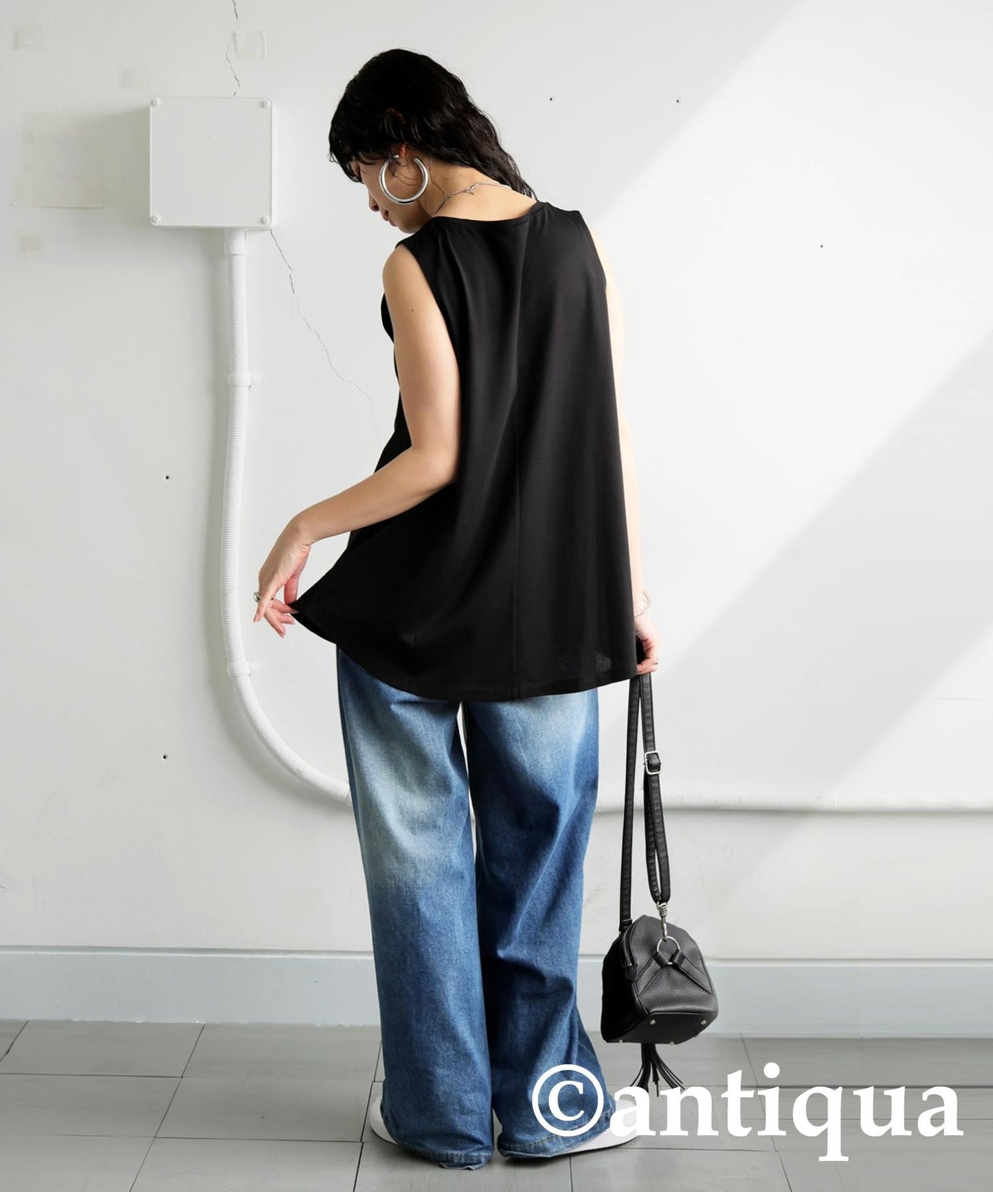 Ladies Cool Touch Flare Tank Tops (V-Neck/Crew Neck)