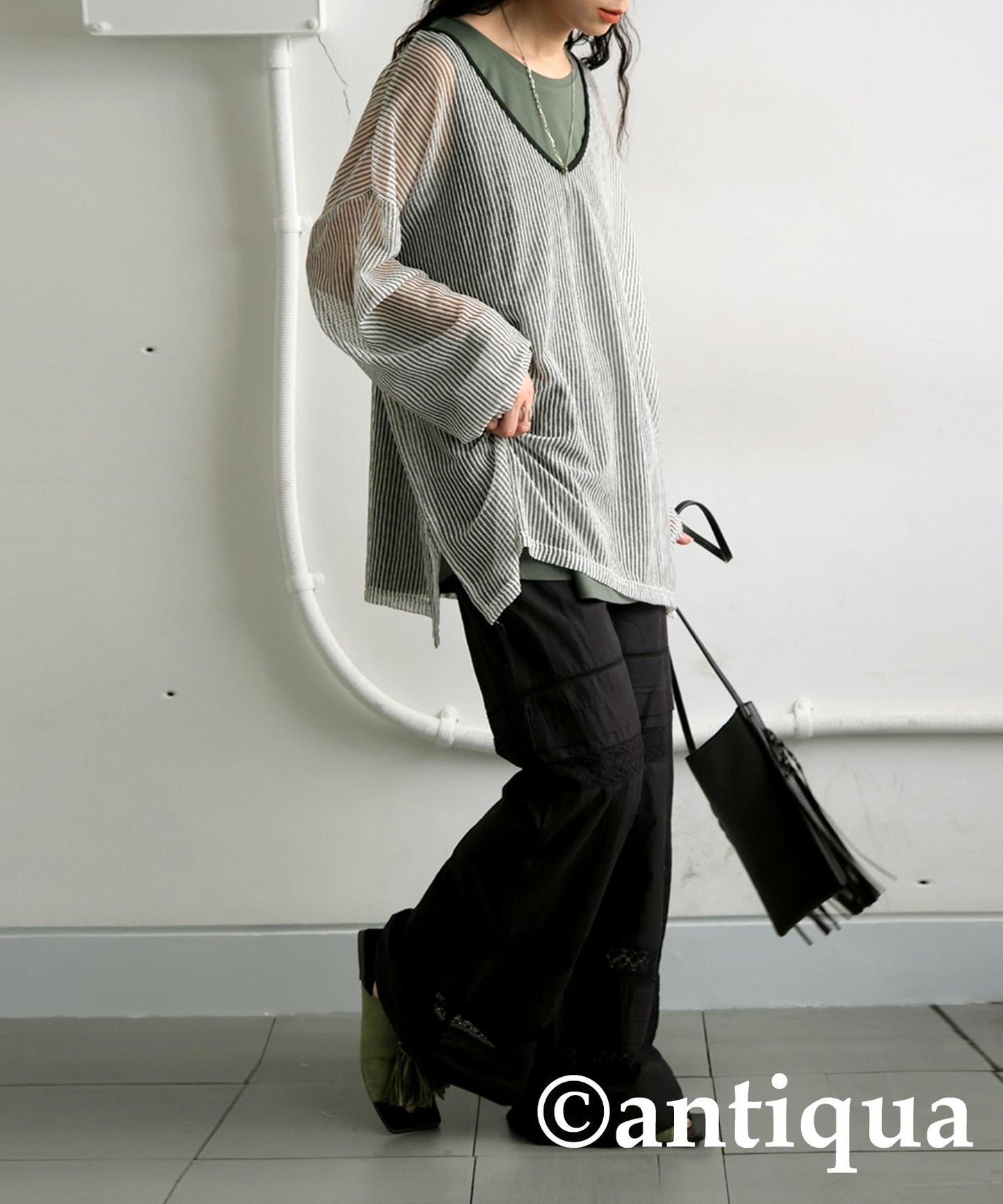 Ladies Cool Touch Flare Tank Tops (V-Neck/Crew Neck)