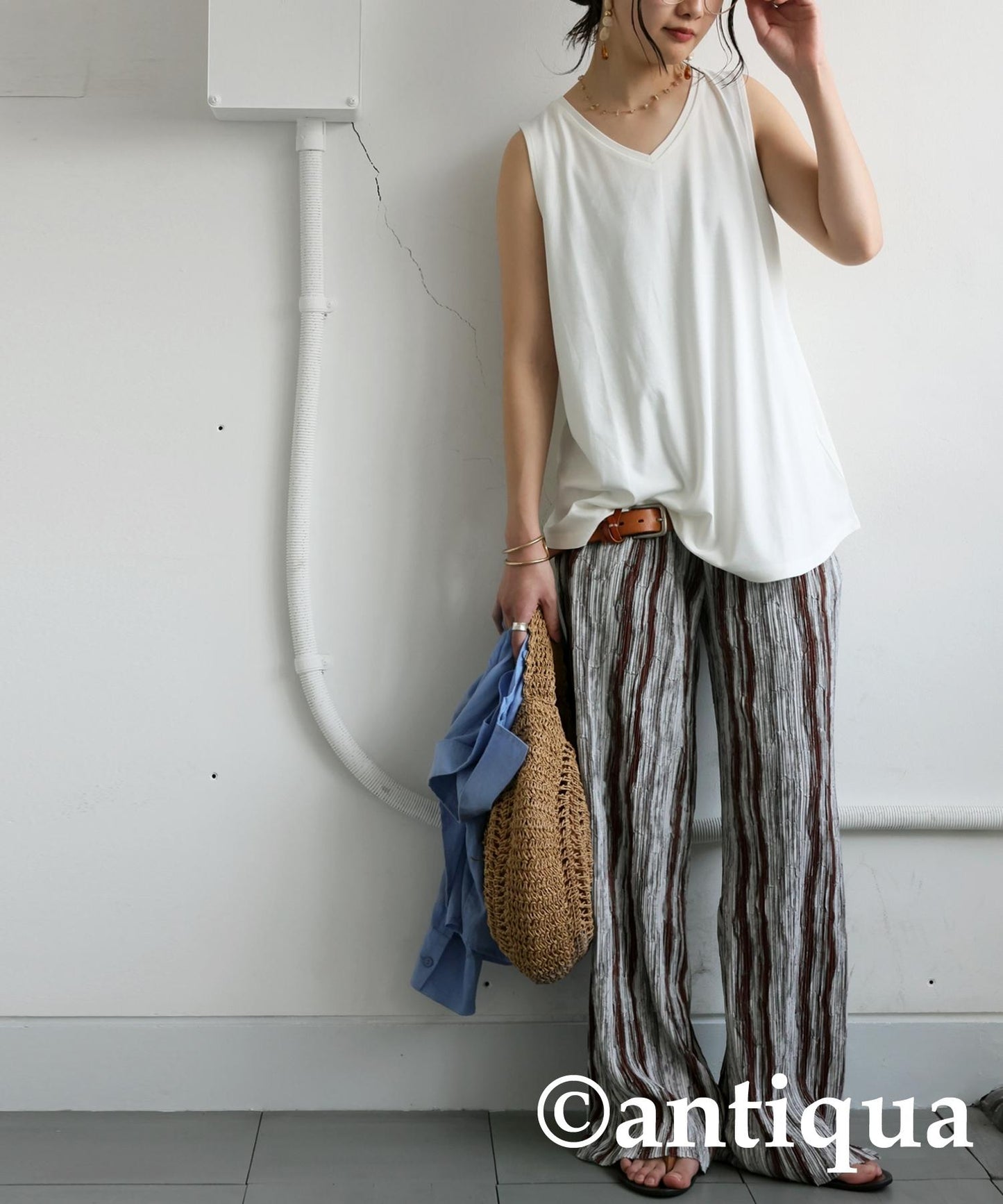 Ladies Cool Touch Flare Tank Tops (V-Neck/Crew Neck)