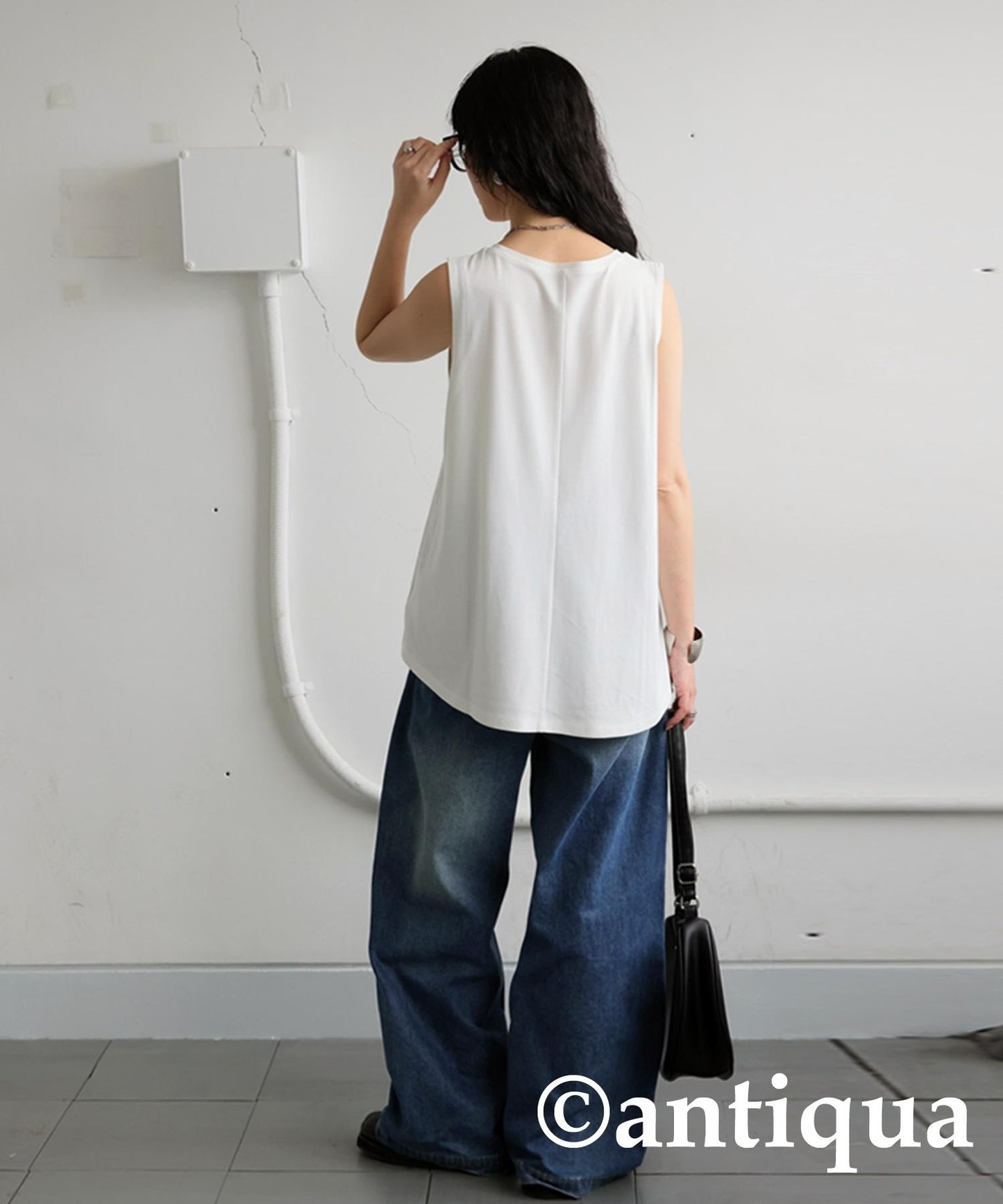 Ladies Cool Touch Flare Tank Tops (V-Neck/Crew Neck)