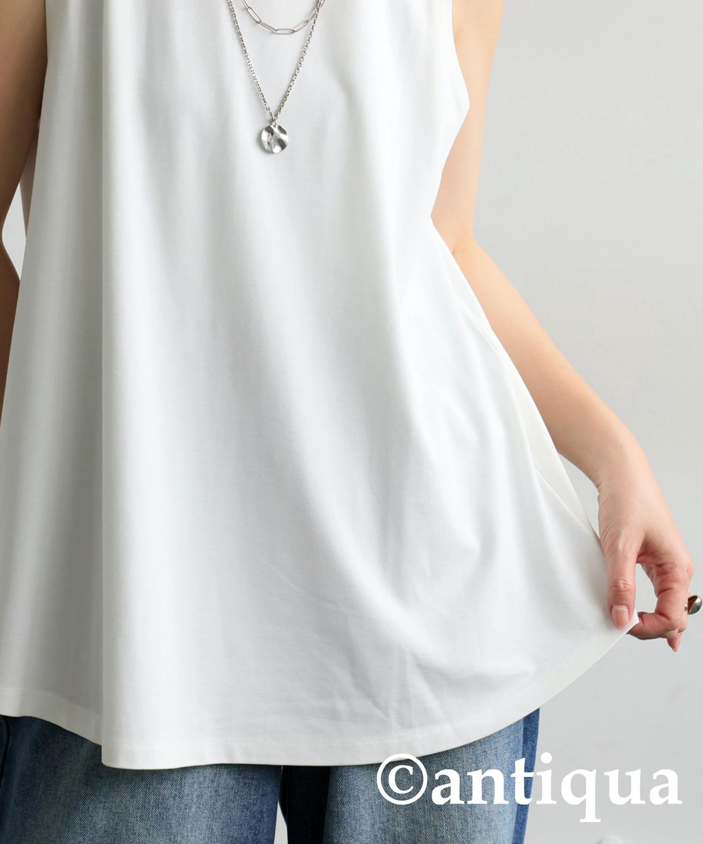 Ladies Cool Touch Flare Tank Tops (V-Neck/Crew Neck)