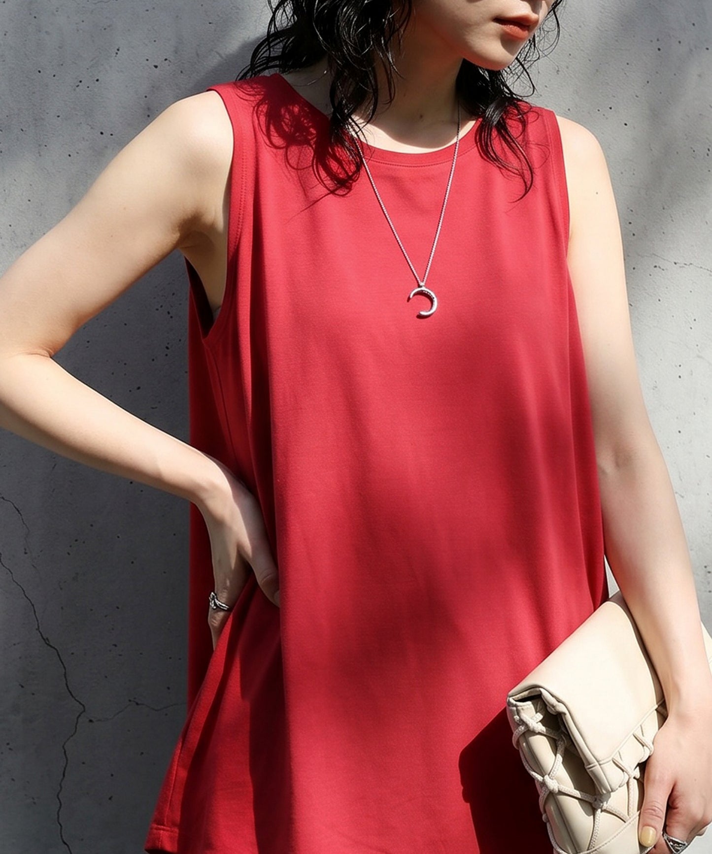 Ladies Cool Touch Flare Tank Tops (V-Neck/Crew Neck)