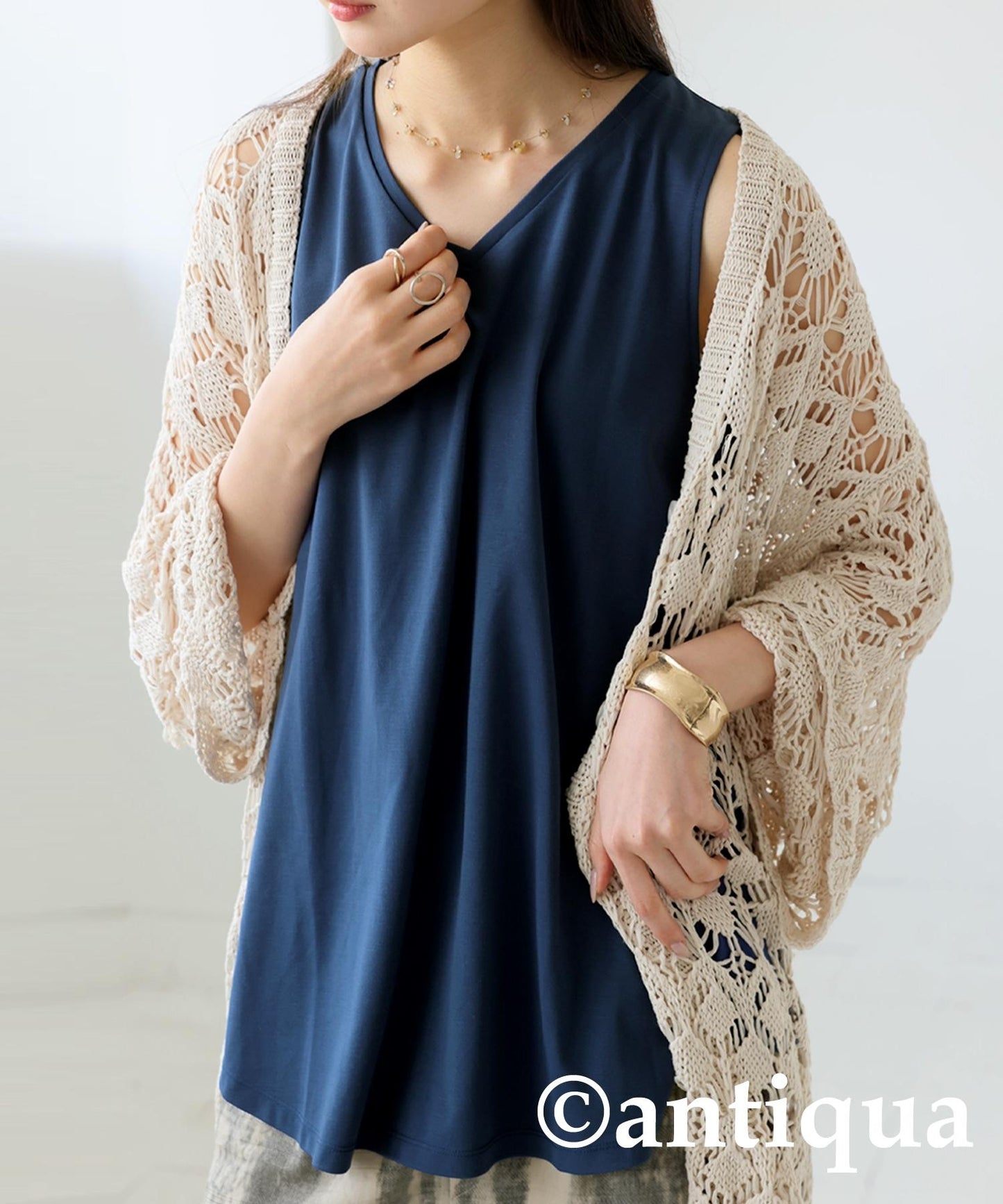 Ladies Cool Touch Flare Tank Tops (V-Neck/Crew Neck)