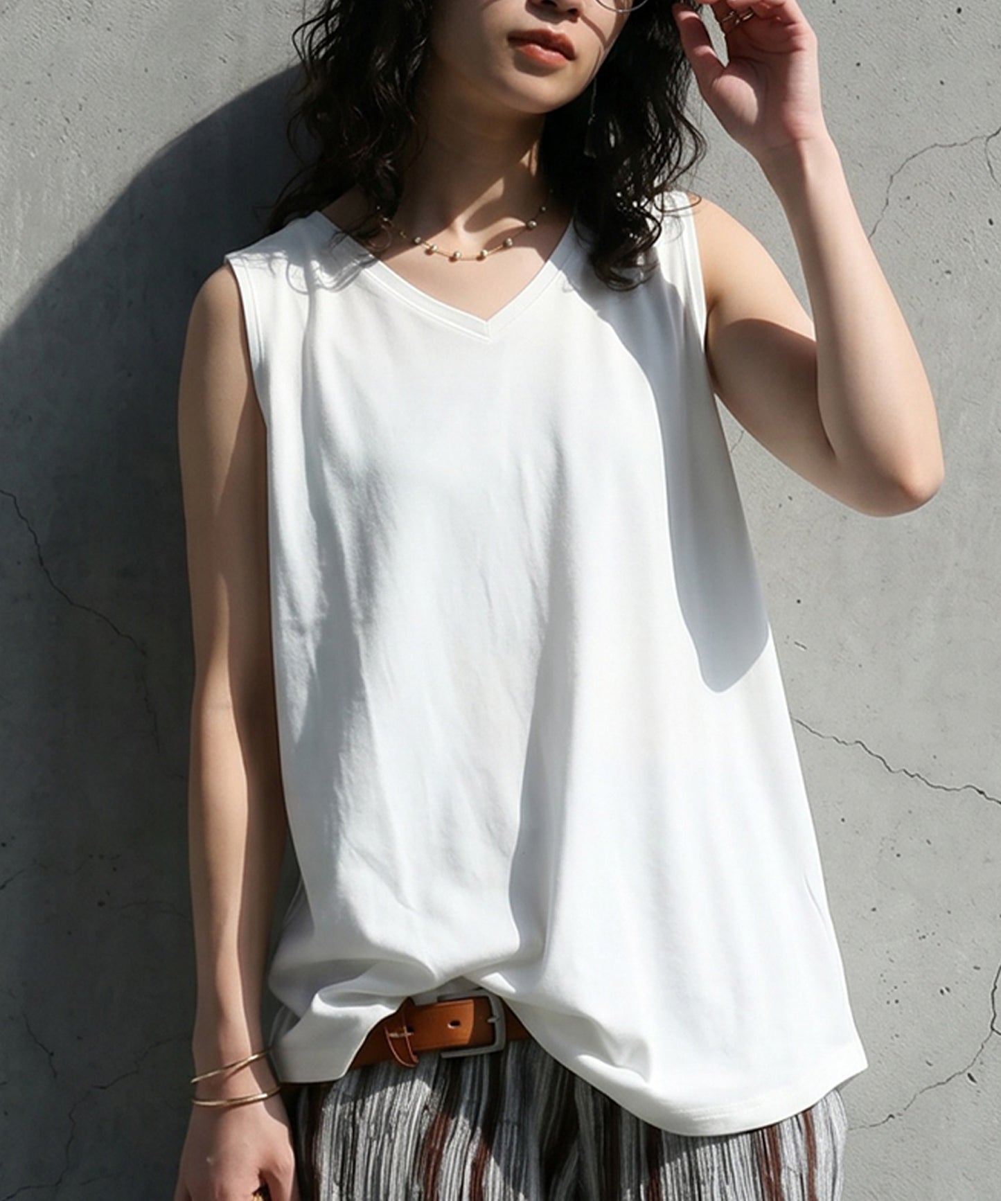 Ladies Cool Touch Flare Tank Tops (V-Neck/Crew Neck)