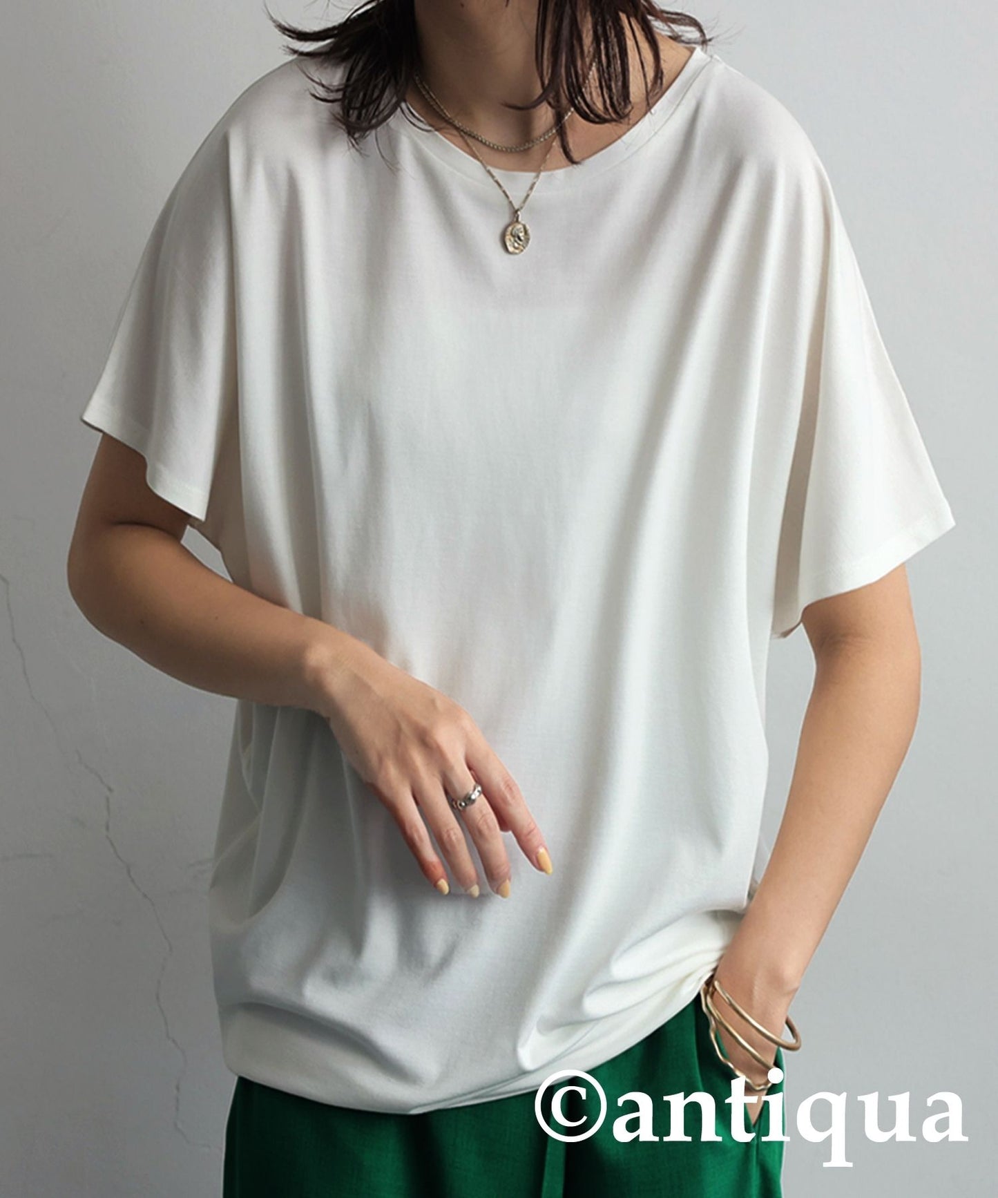 Ladies Cool Touch French Sleeve Tops