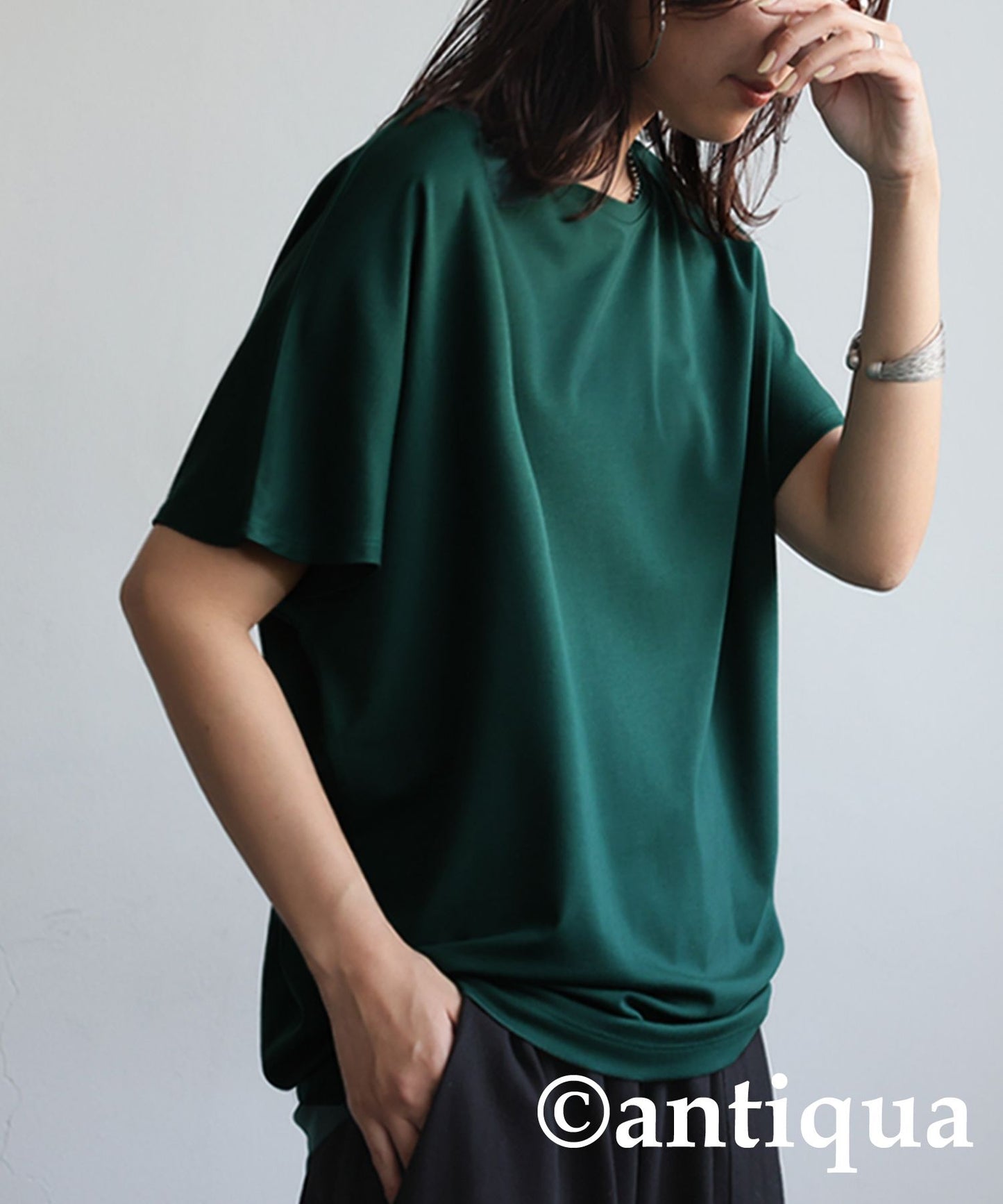 Ladies Cool Touch French Sleeve Tops