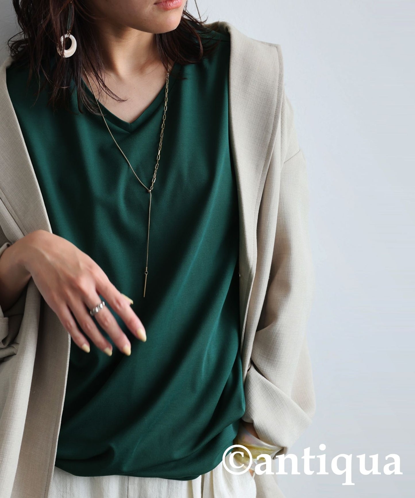 Ladies Cool Touch French Sleeve Tops