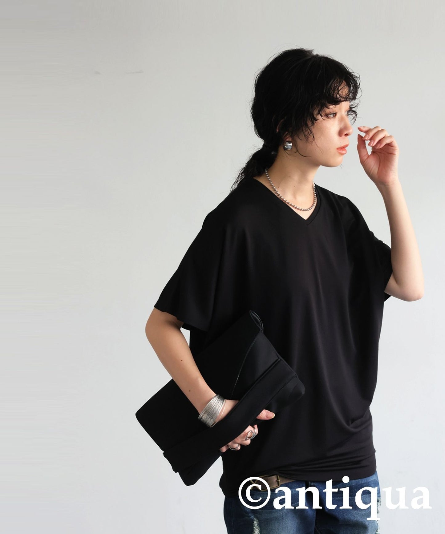 Ladies Cool Touch French Sleeve Tops