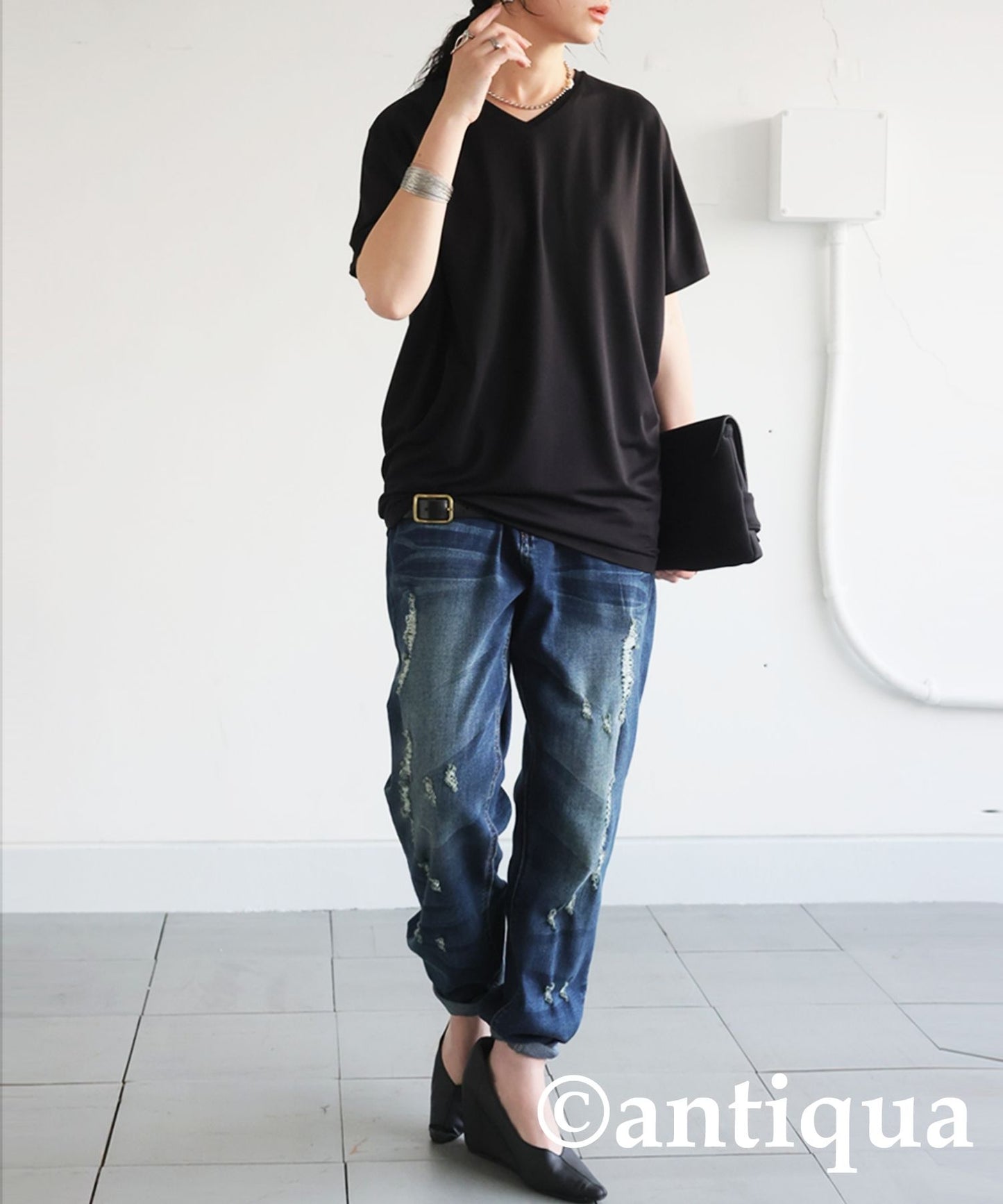 Ladies Cool Touch French Sleeve Tops