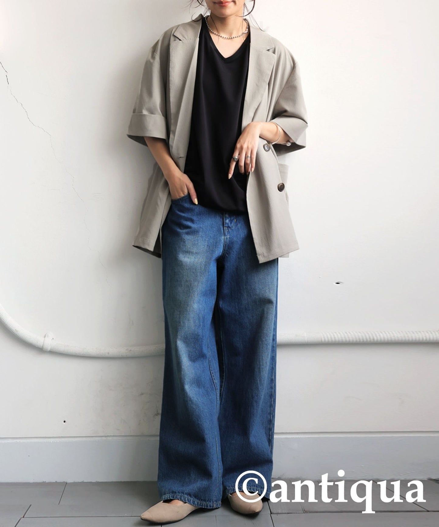 Ladies Cool Touch French Sleeve Tops