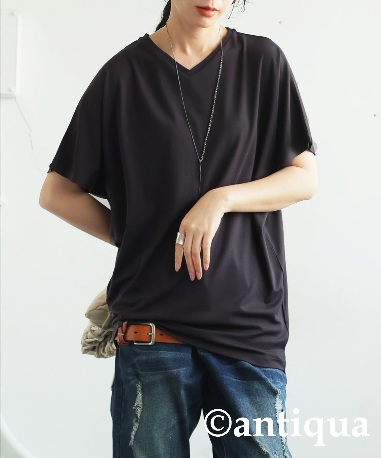 Ladies Cool Touch French Sleeve Tops