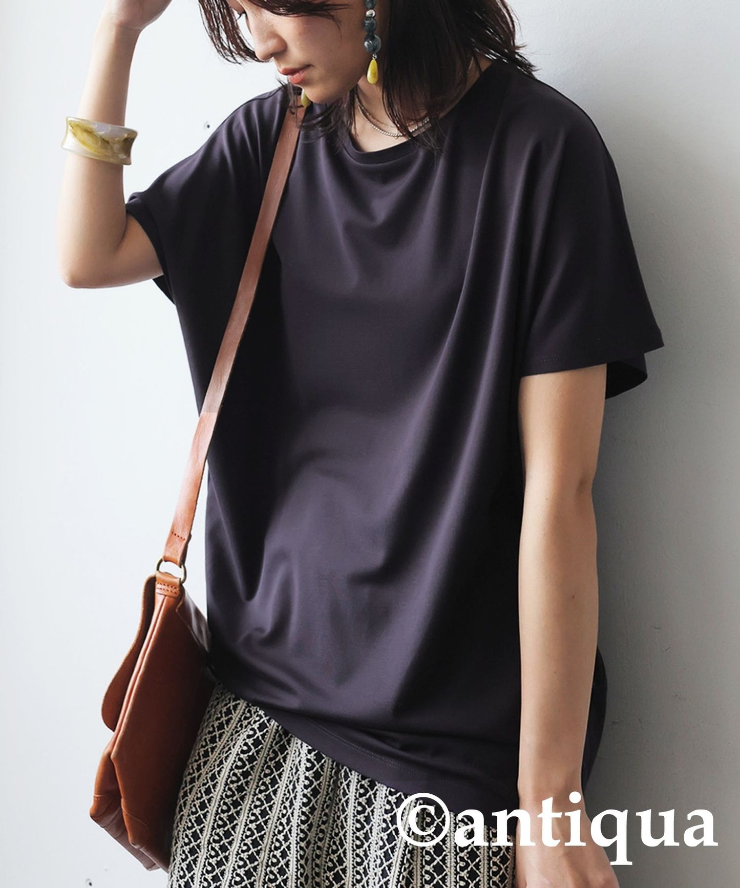 Ladies Cool Touch French Sleeve Tops