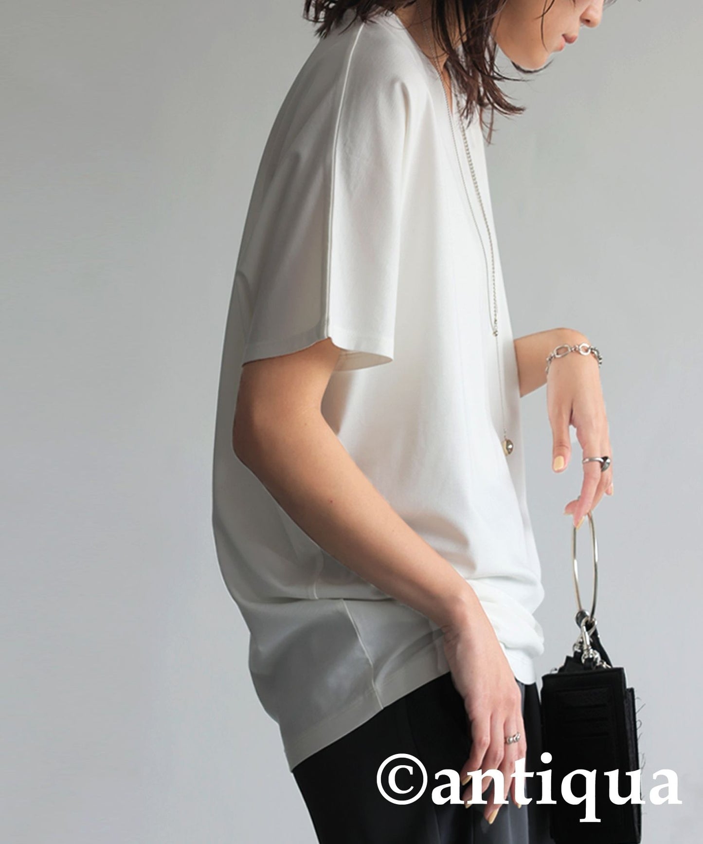 Ladies Cool Touch French Sleeve Tops