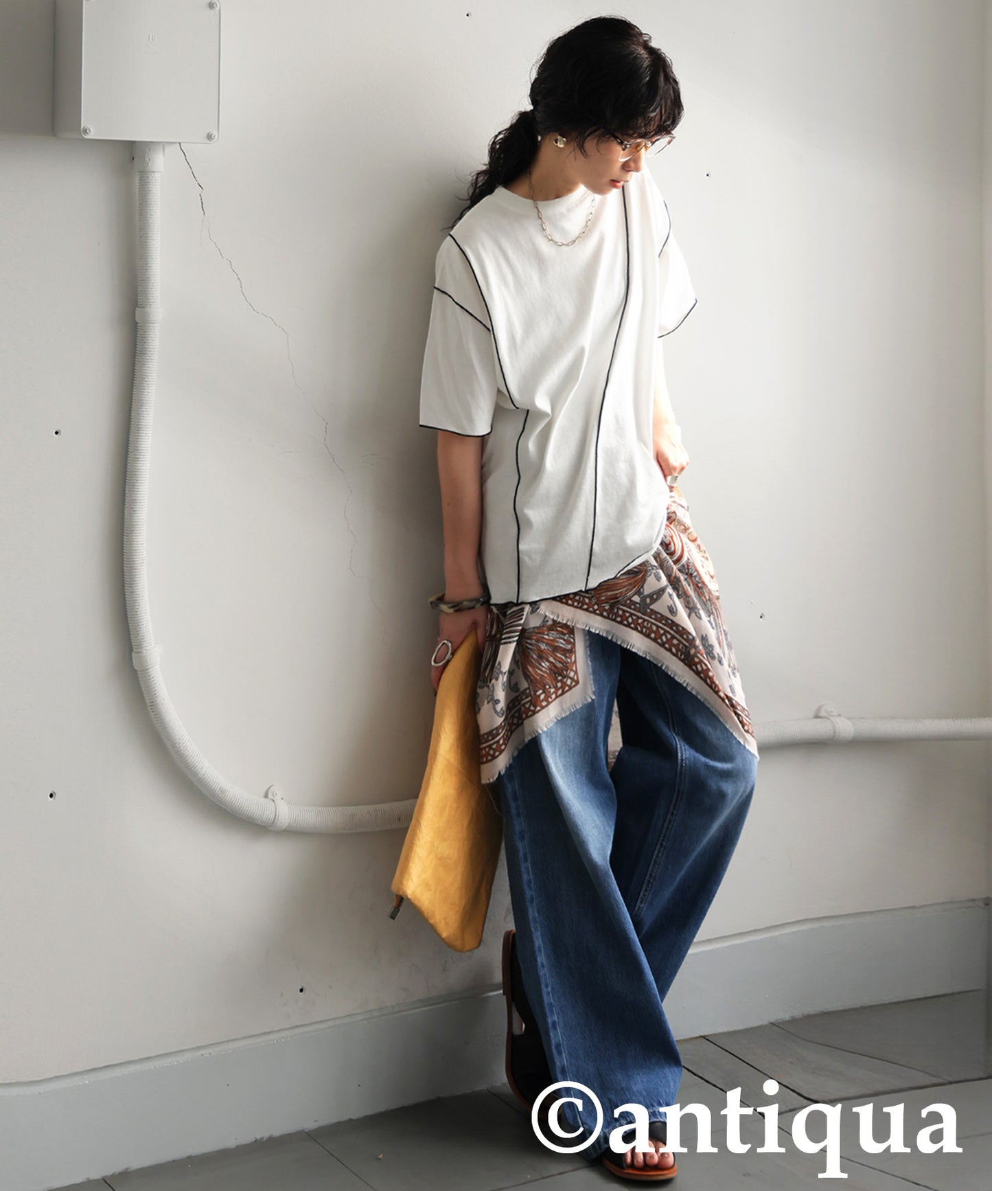 Ladies Mellow Stitch Top