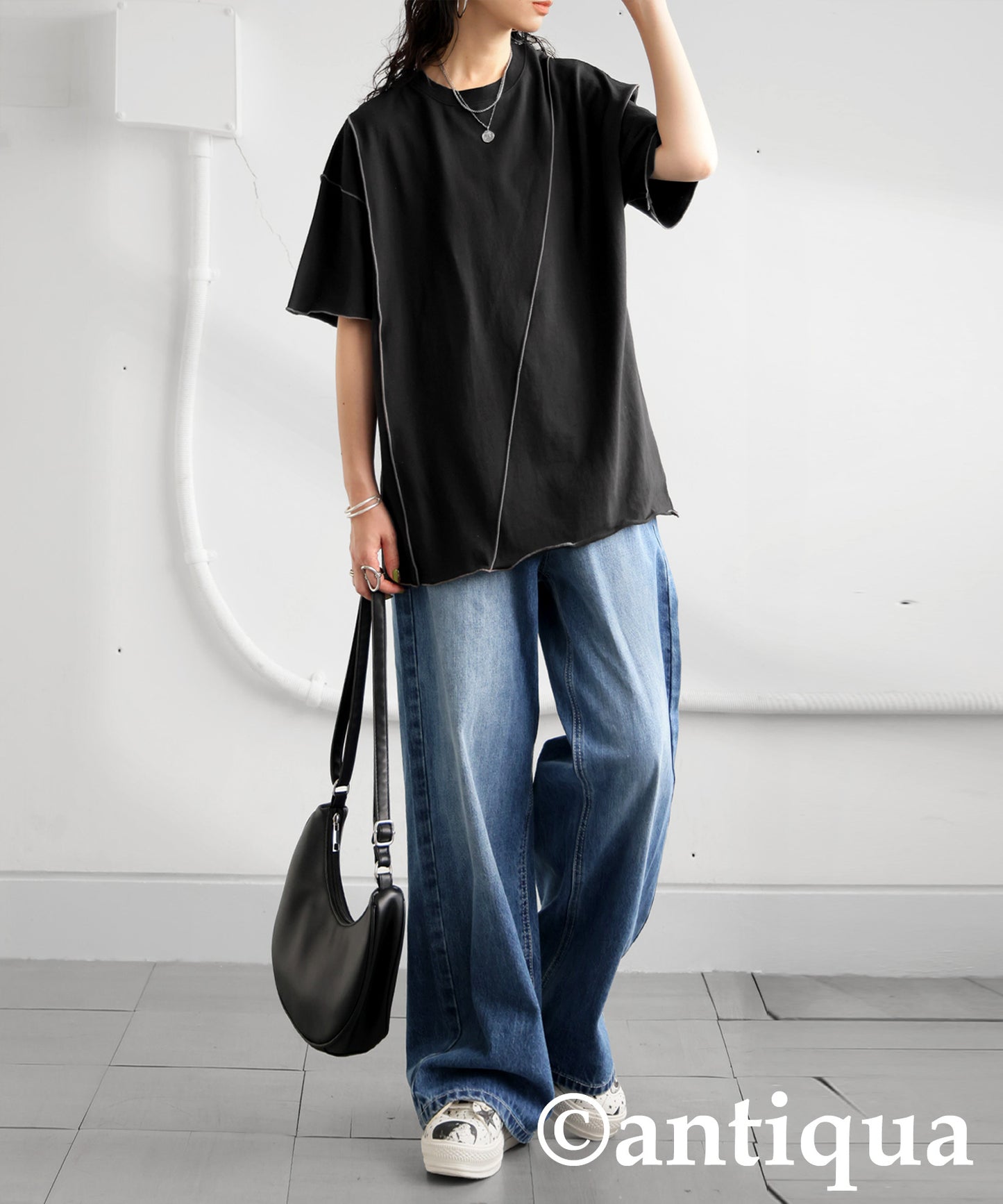 Ladies Mellow Stitch Top