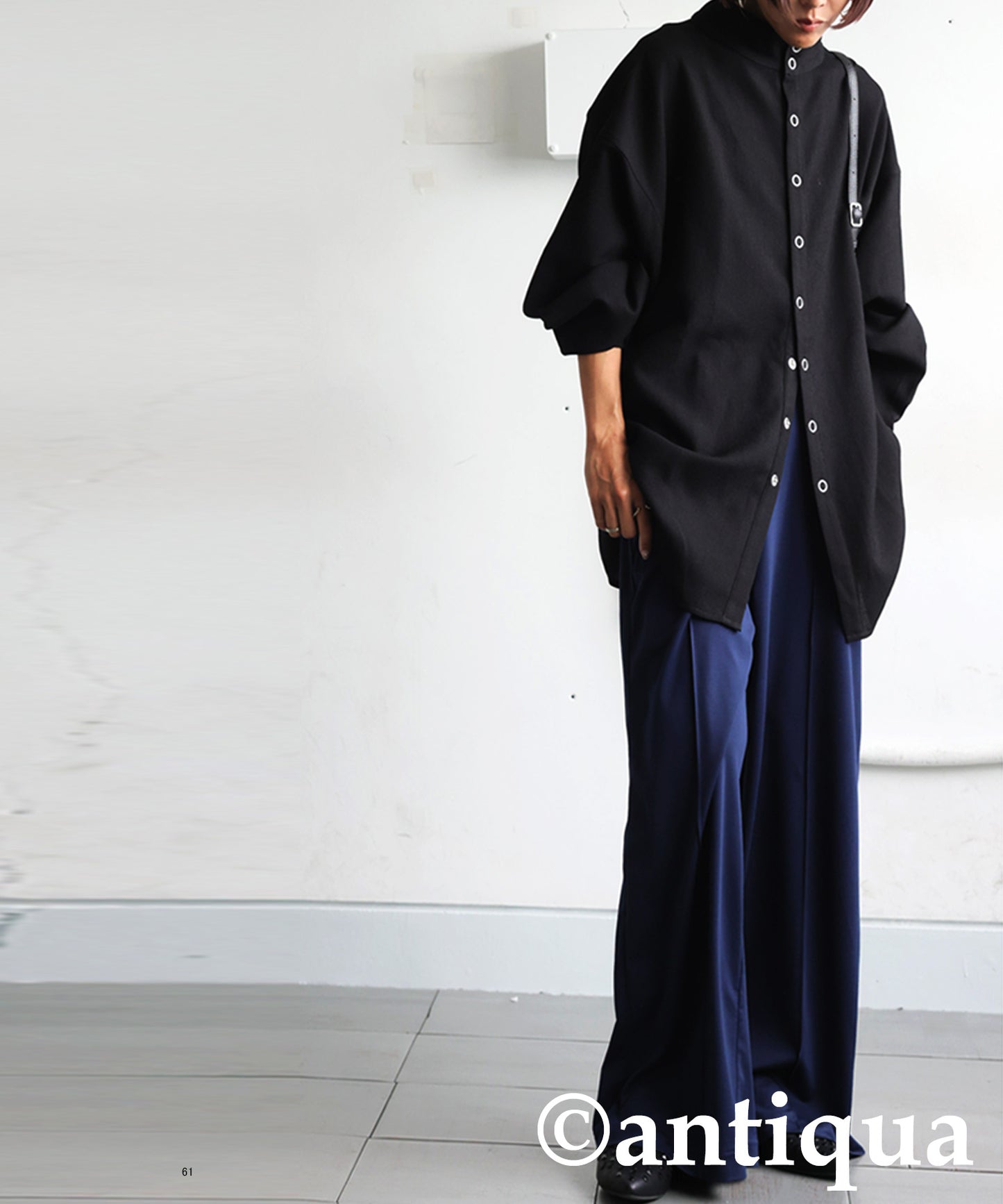 Pintuck Wide Pants Ladies