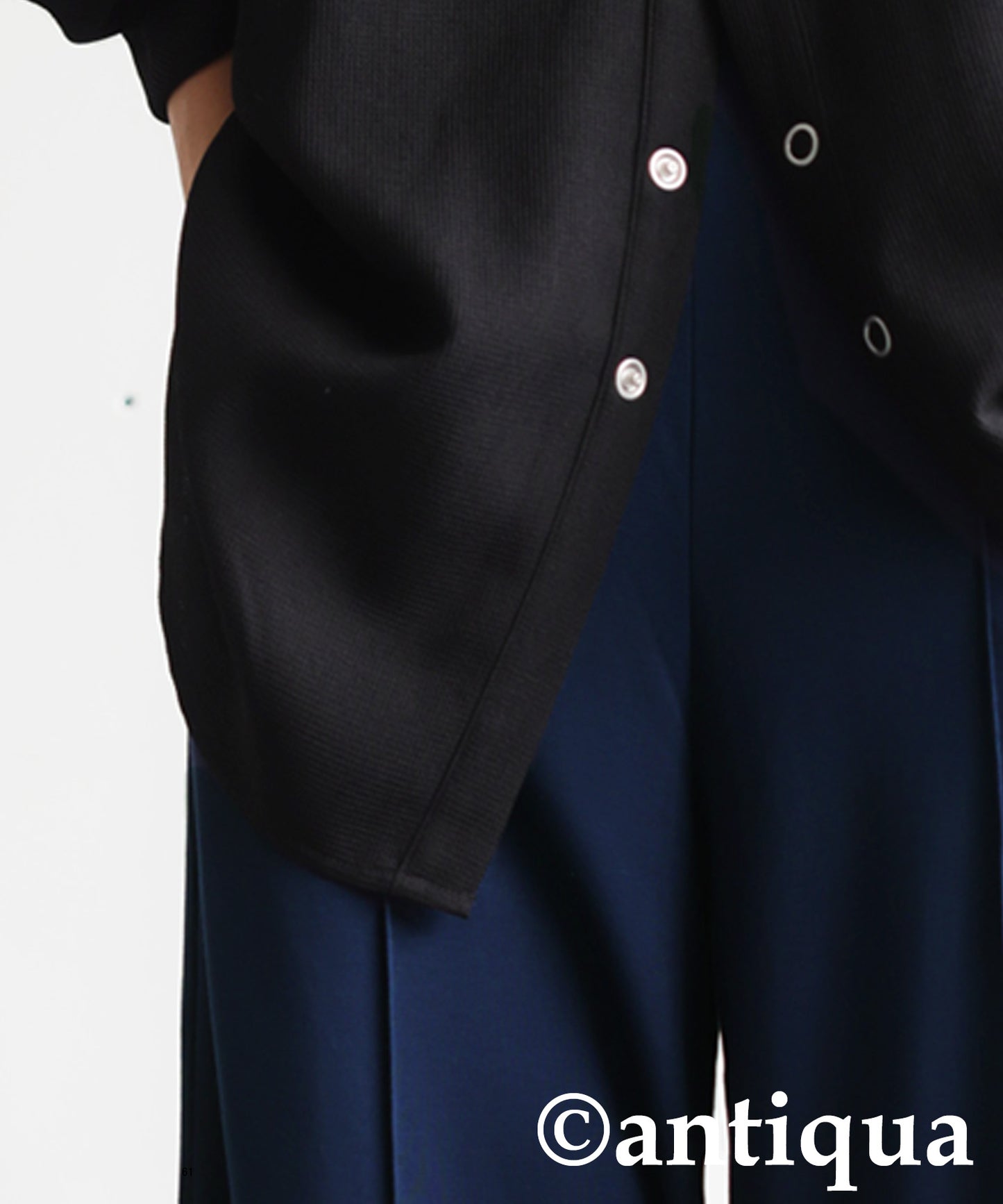 Pintuck Wide Pants Ladies