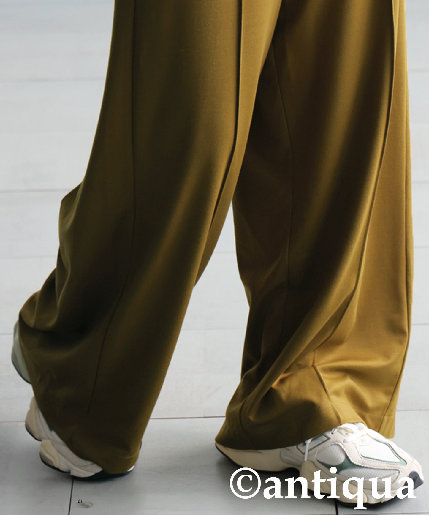 Pintuck Wide Pants Ladies