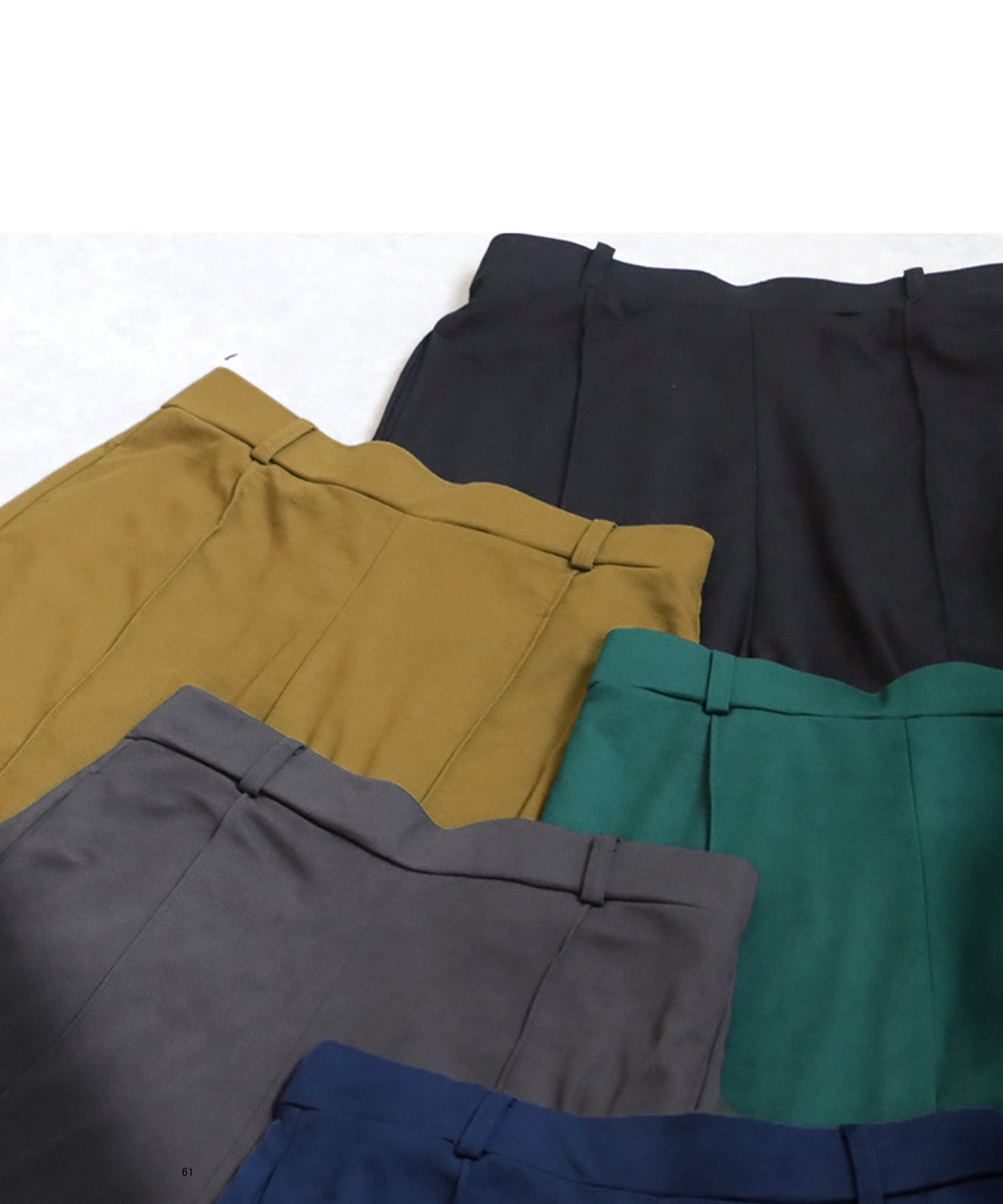 Pintuck Wide Pants Ladies