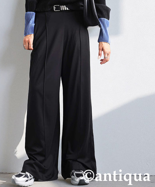 Pintuck Wide Pants Ladies