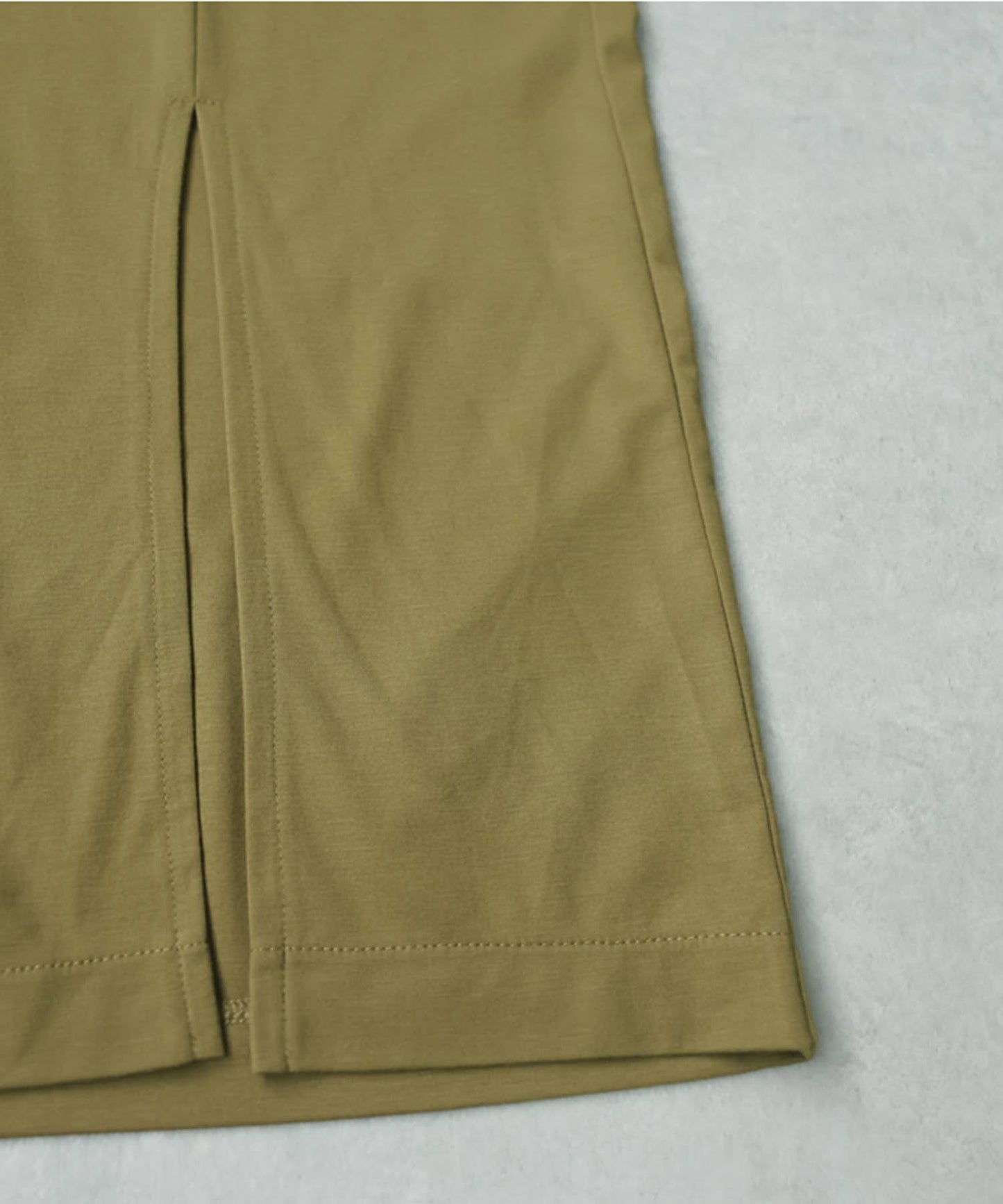 Cool-Touch Fabric, Slit-Front Tight Skirt Ladies