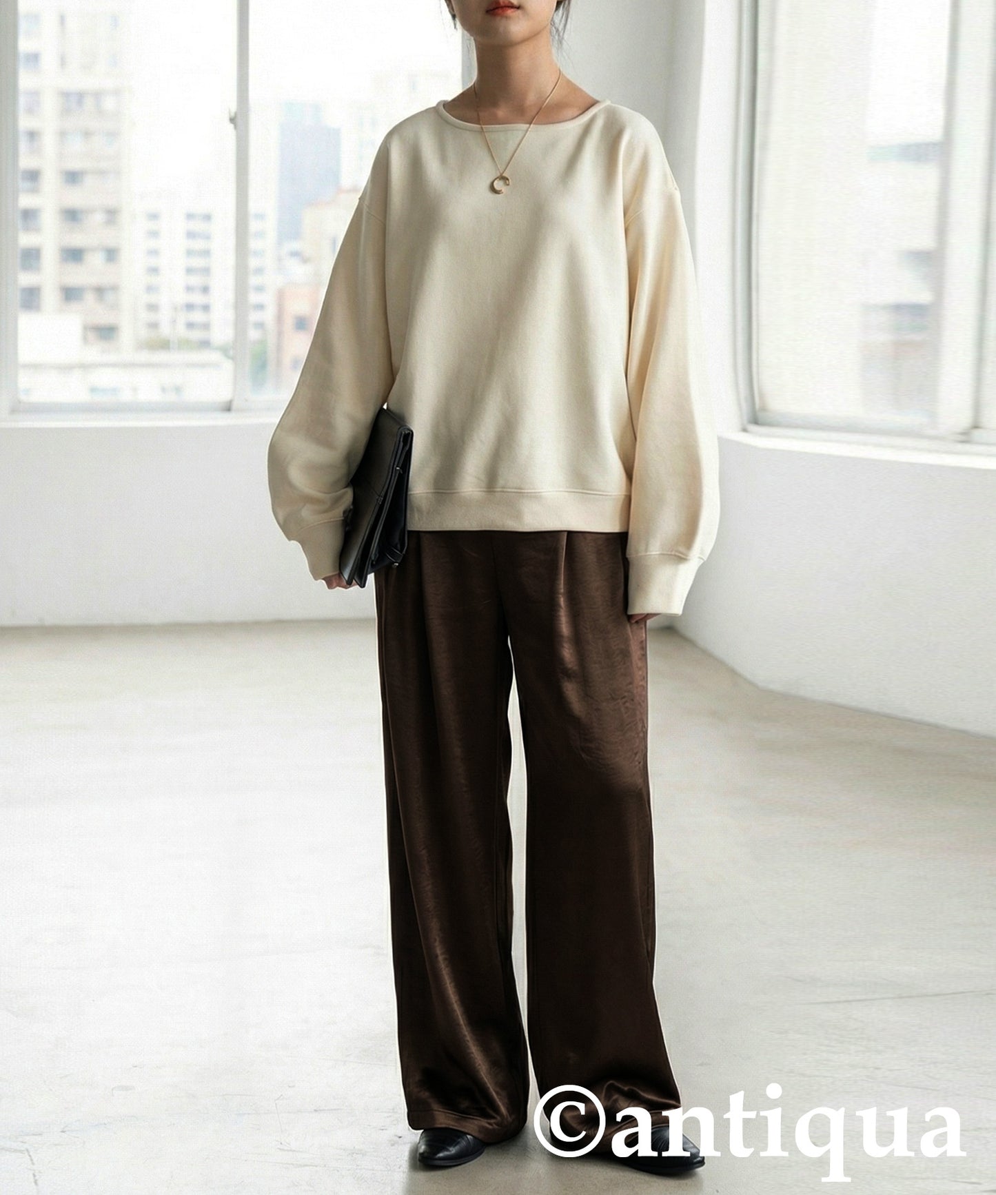 Fleece-Lined Pullover Ladies