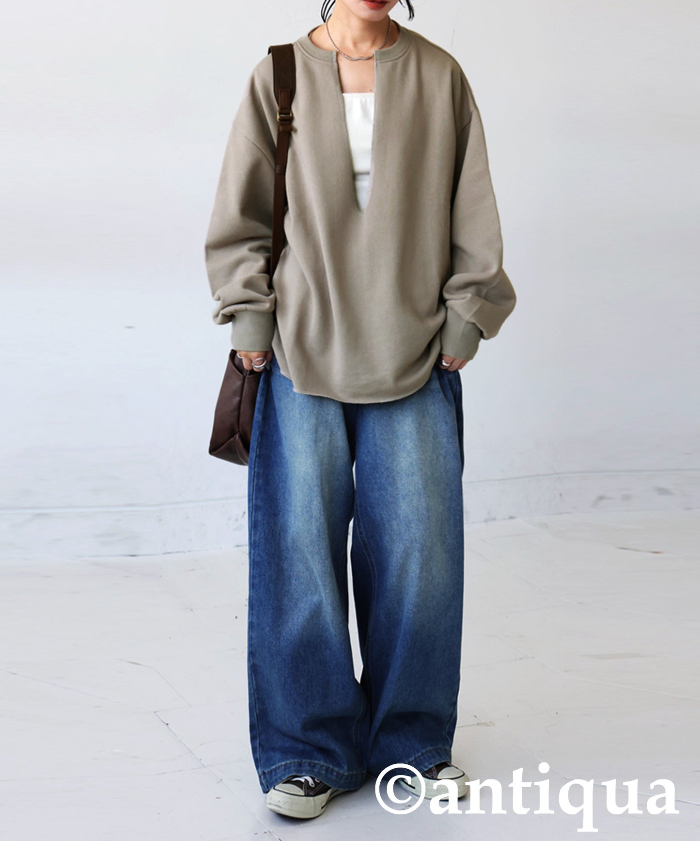 Fleece-Lined Skipper Pullover Ladies