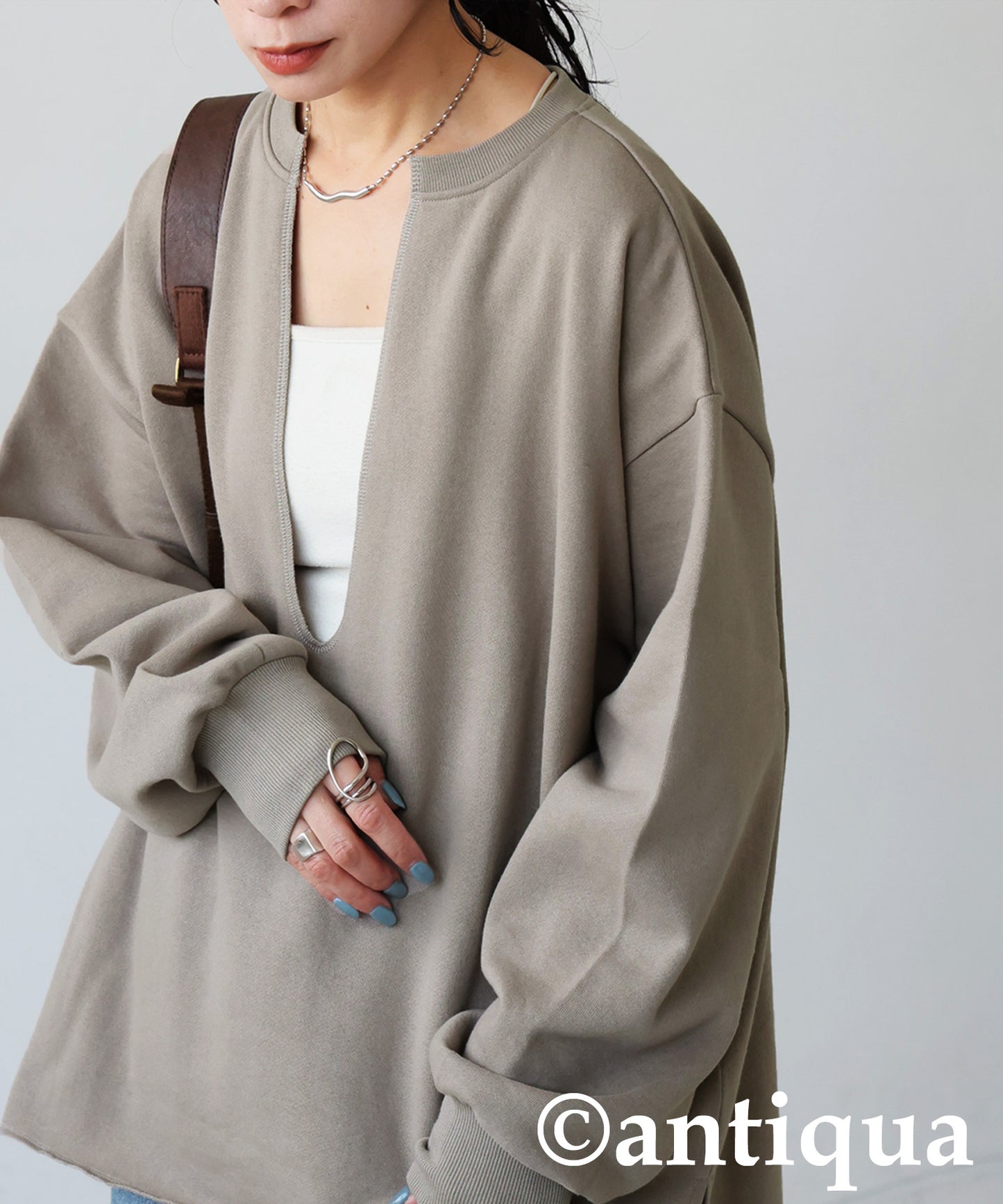 Fleece-Lined Skipper Pullover Ladies