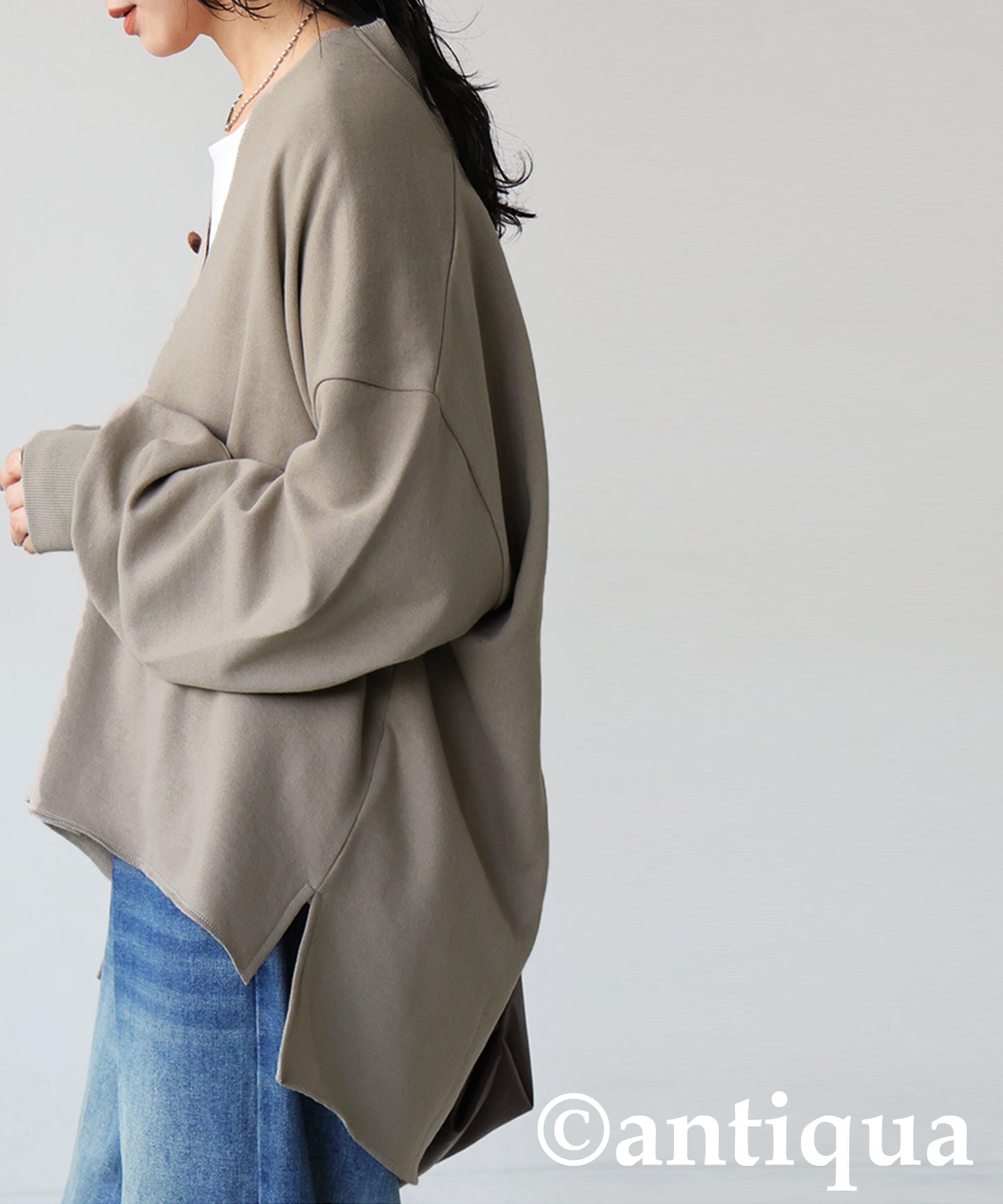 Fleece-Lined Skipper Pullover Ladies