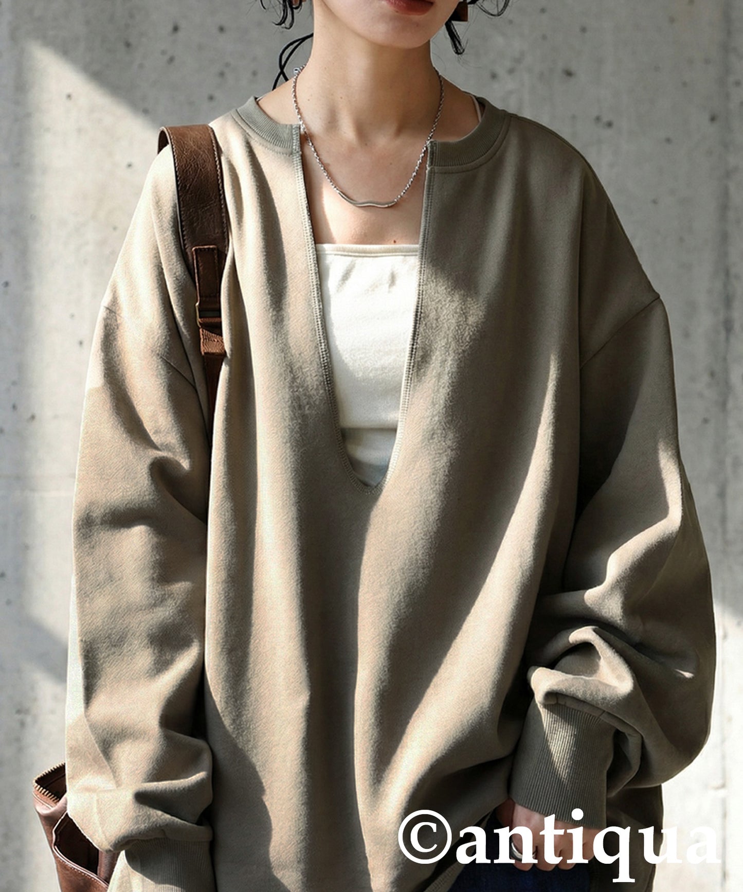 Fleece-Lined Skipper Pullover Ladies