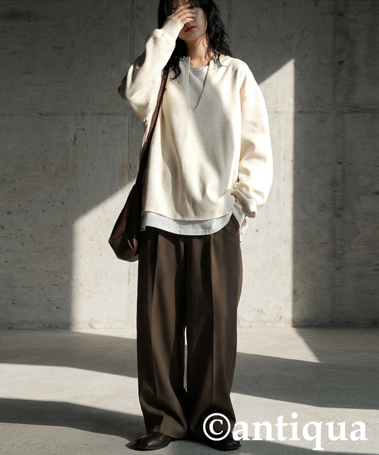 Fleece-Lined Skipper Pullover Ladies