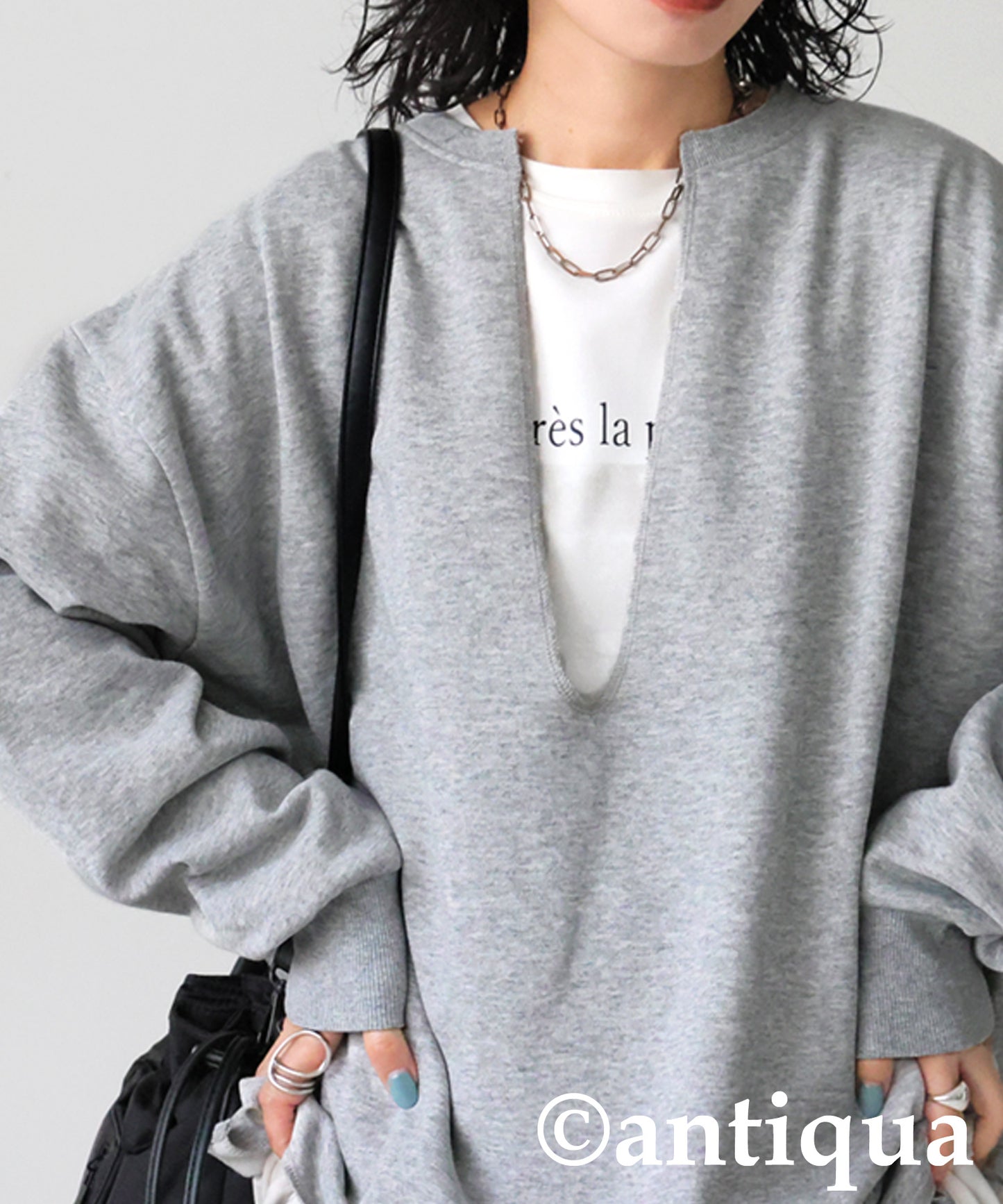 Fleece-Lined Skipper Pullover Ladies