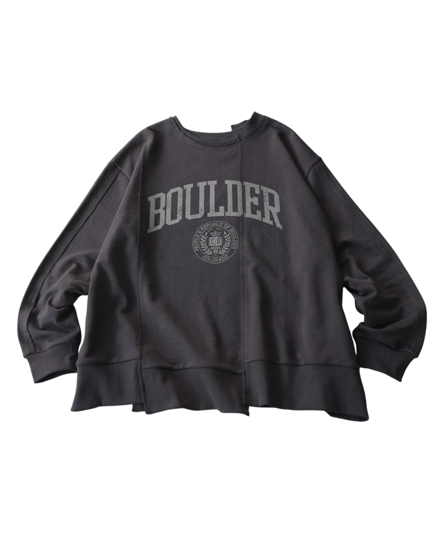 Remake-Style Sweatshirt Ladies