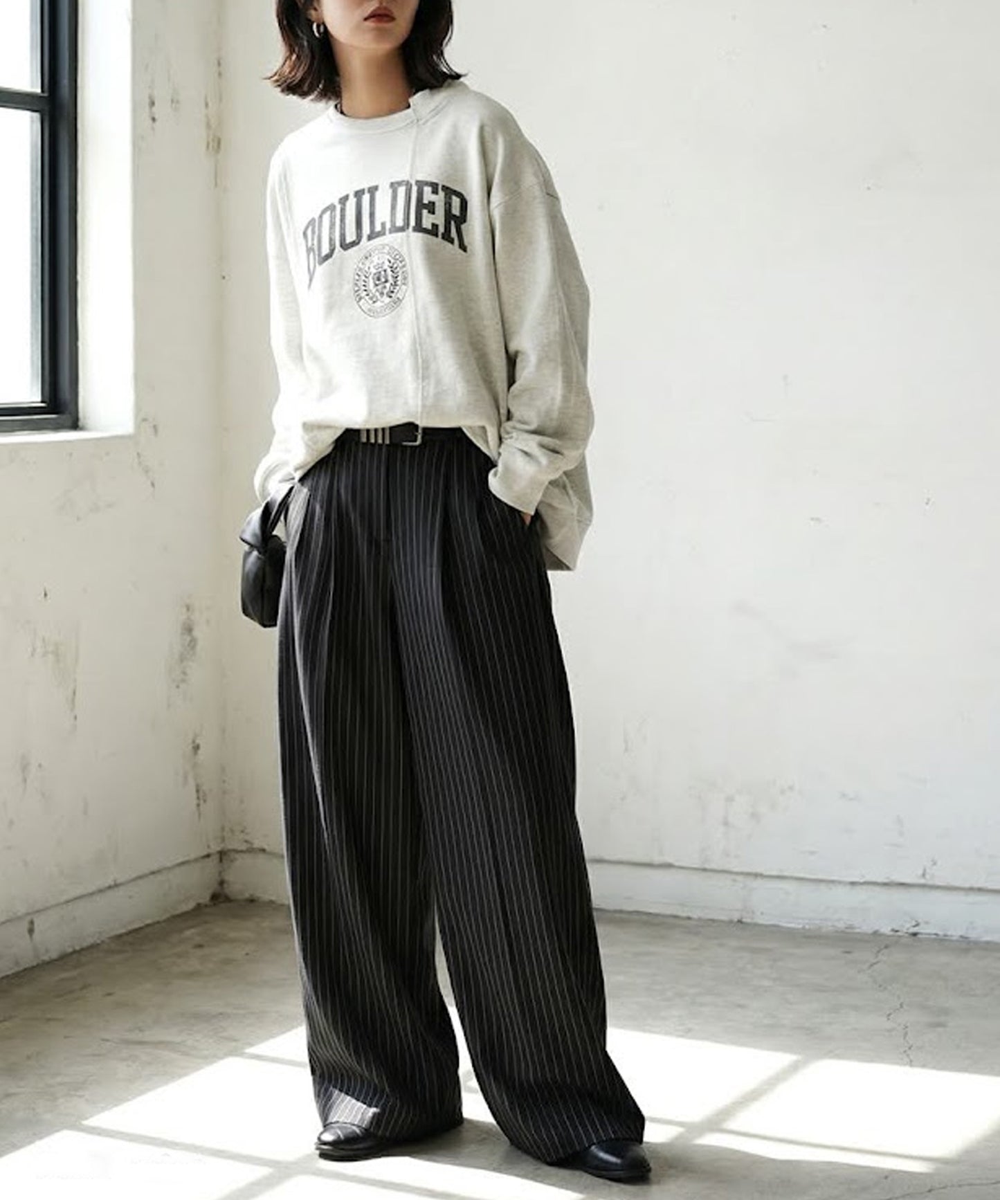 Remake-Style Sweatshirt Ladies