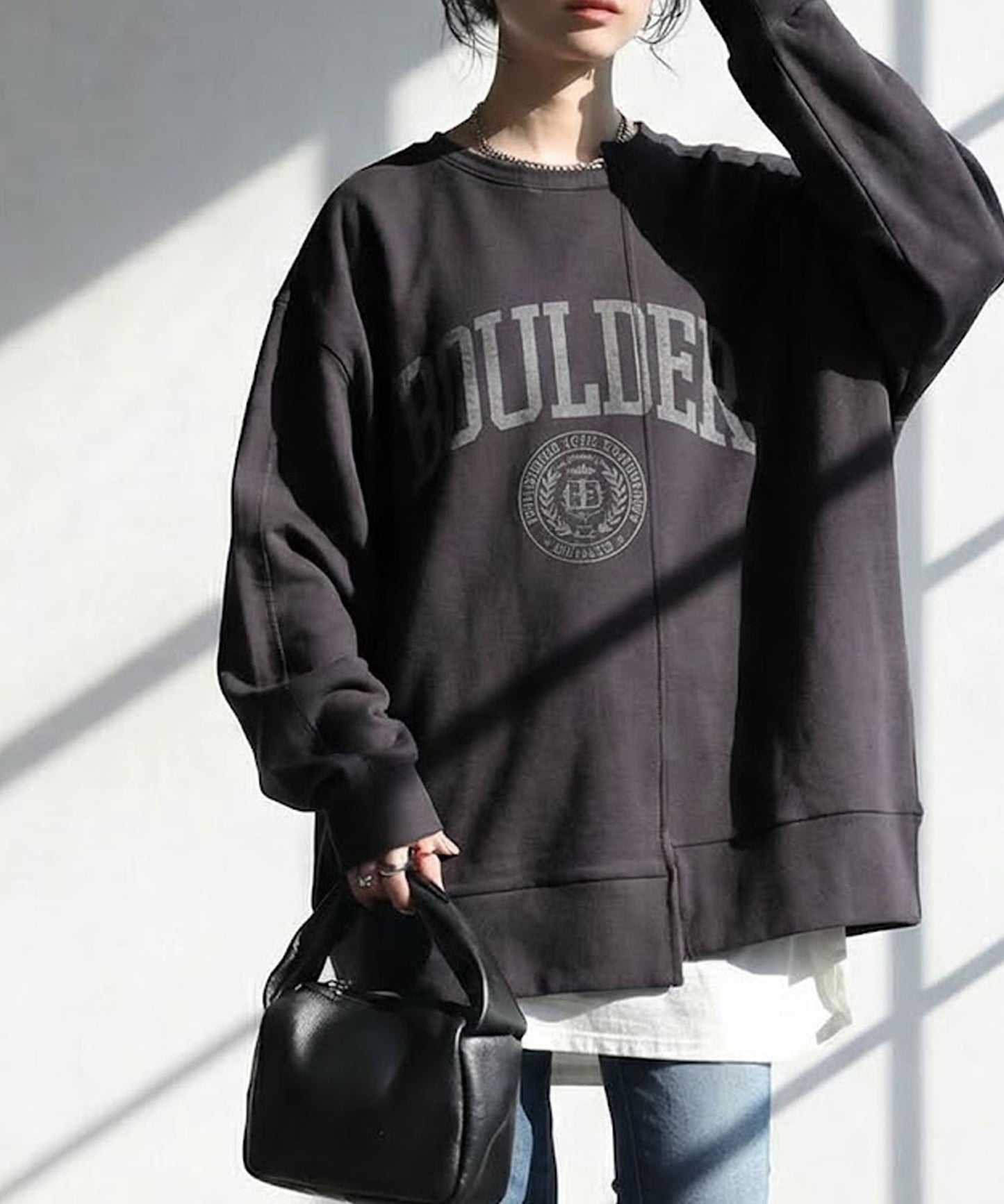 Remake-Style Sweatshirt Ladies