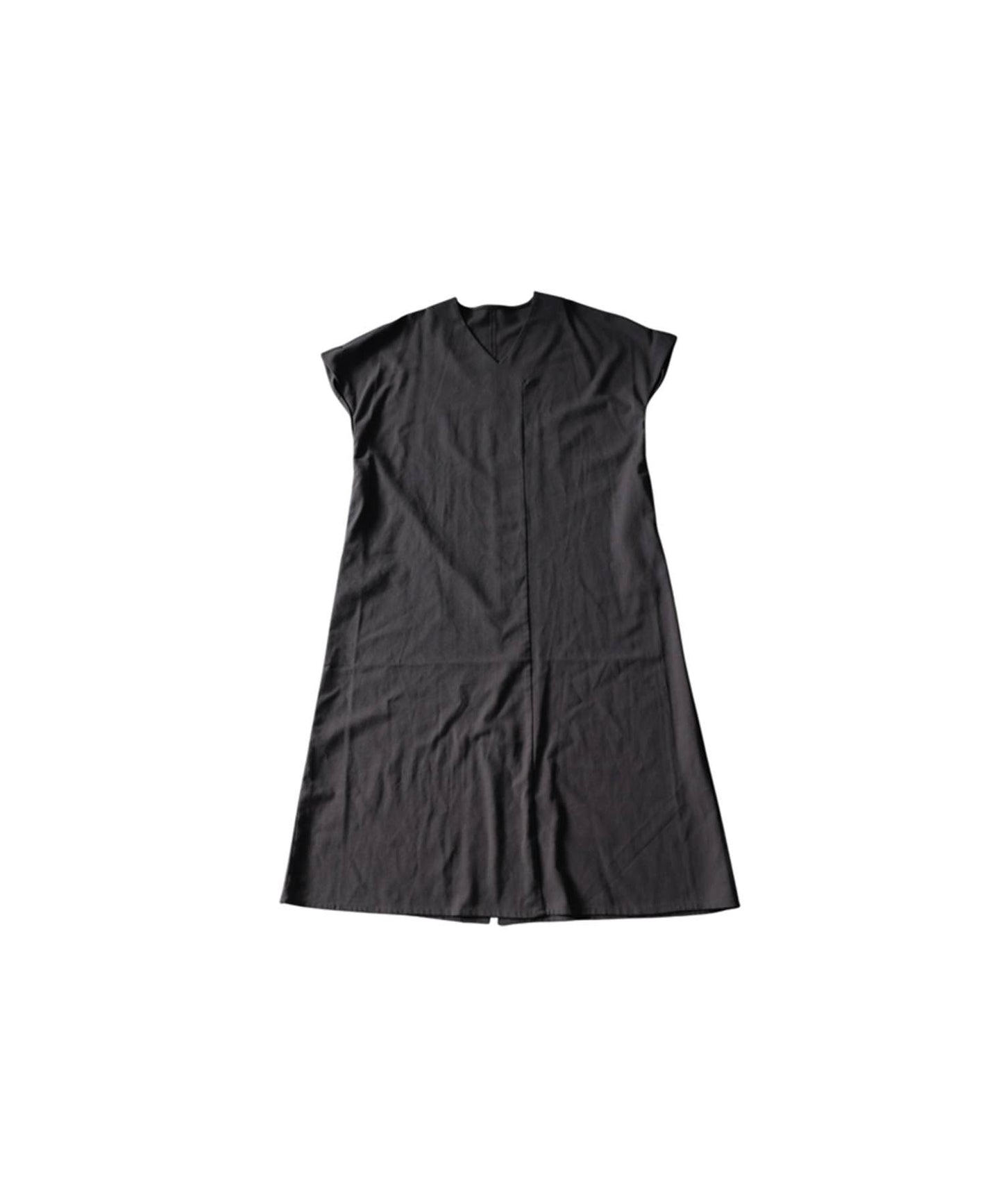 Linen-Touch French-Sleeve Dress Ladies