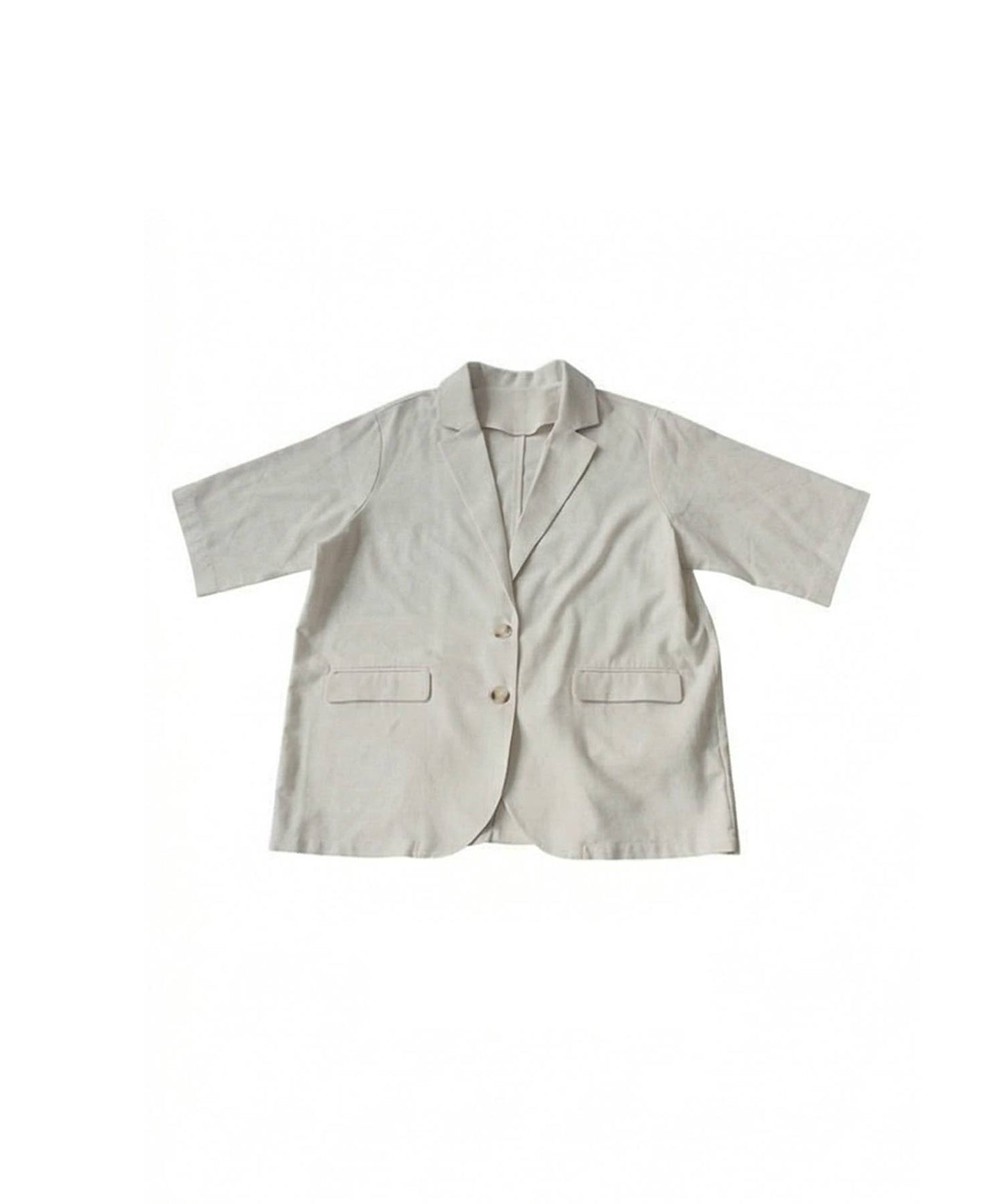 Linen Blend Tailored Jacket Ladies