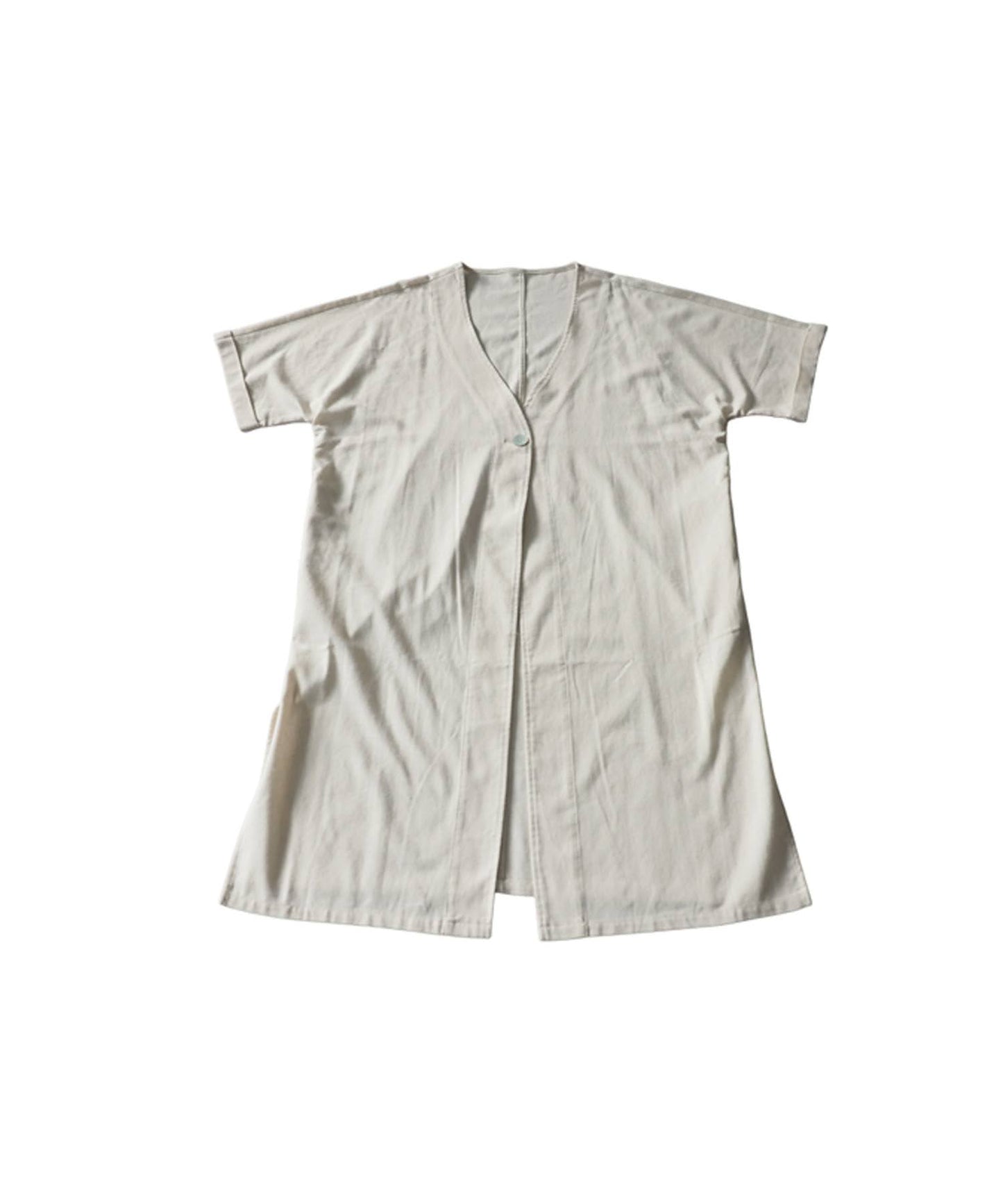 Linen-Like V-Neck Cardigan Ladies